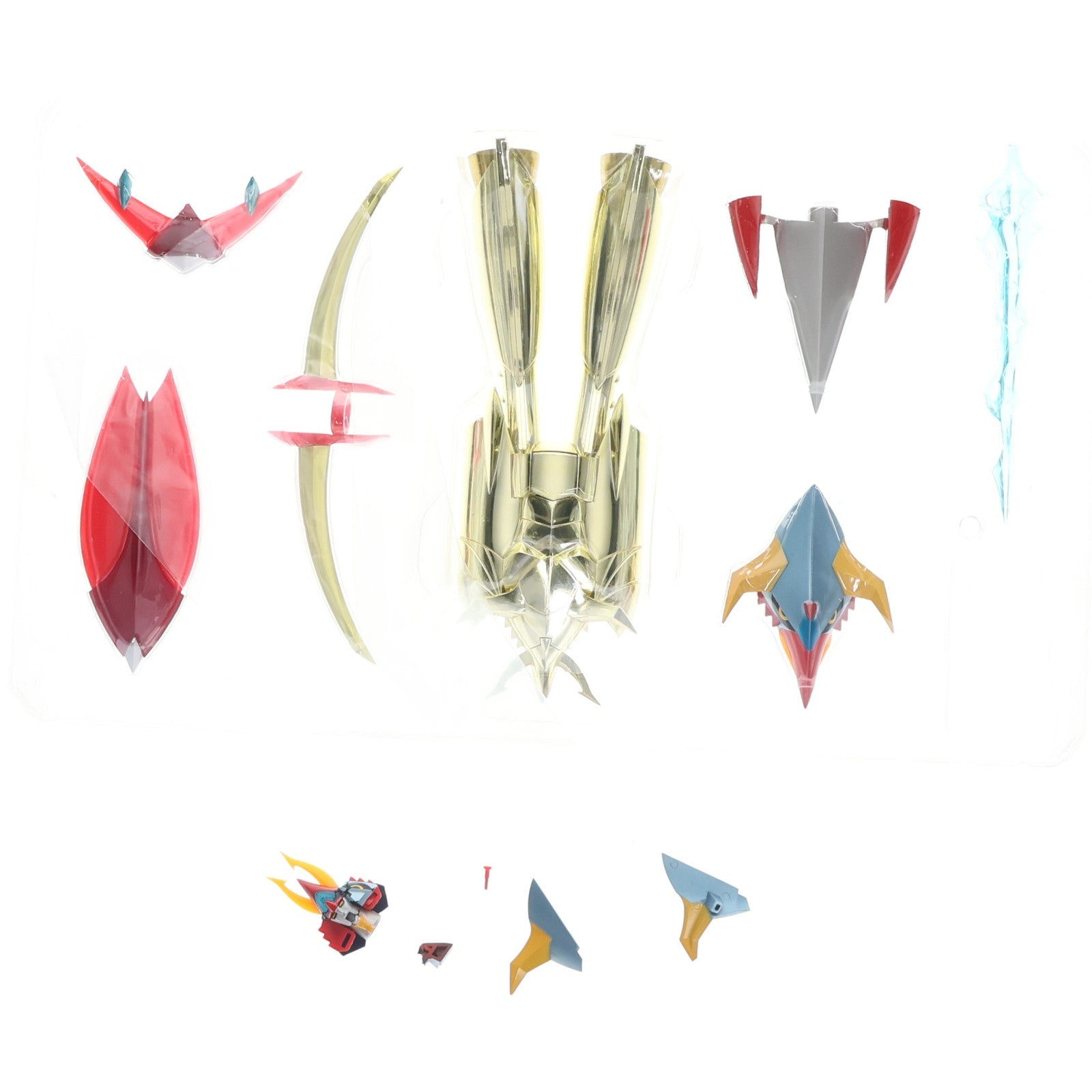 【中古即納】[TOY] 超合金魂 GX-41S 勇者ライディーン DXフェードインセット 完成トイ バンダイ(20080426)