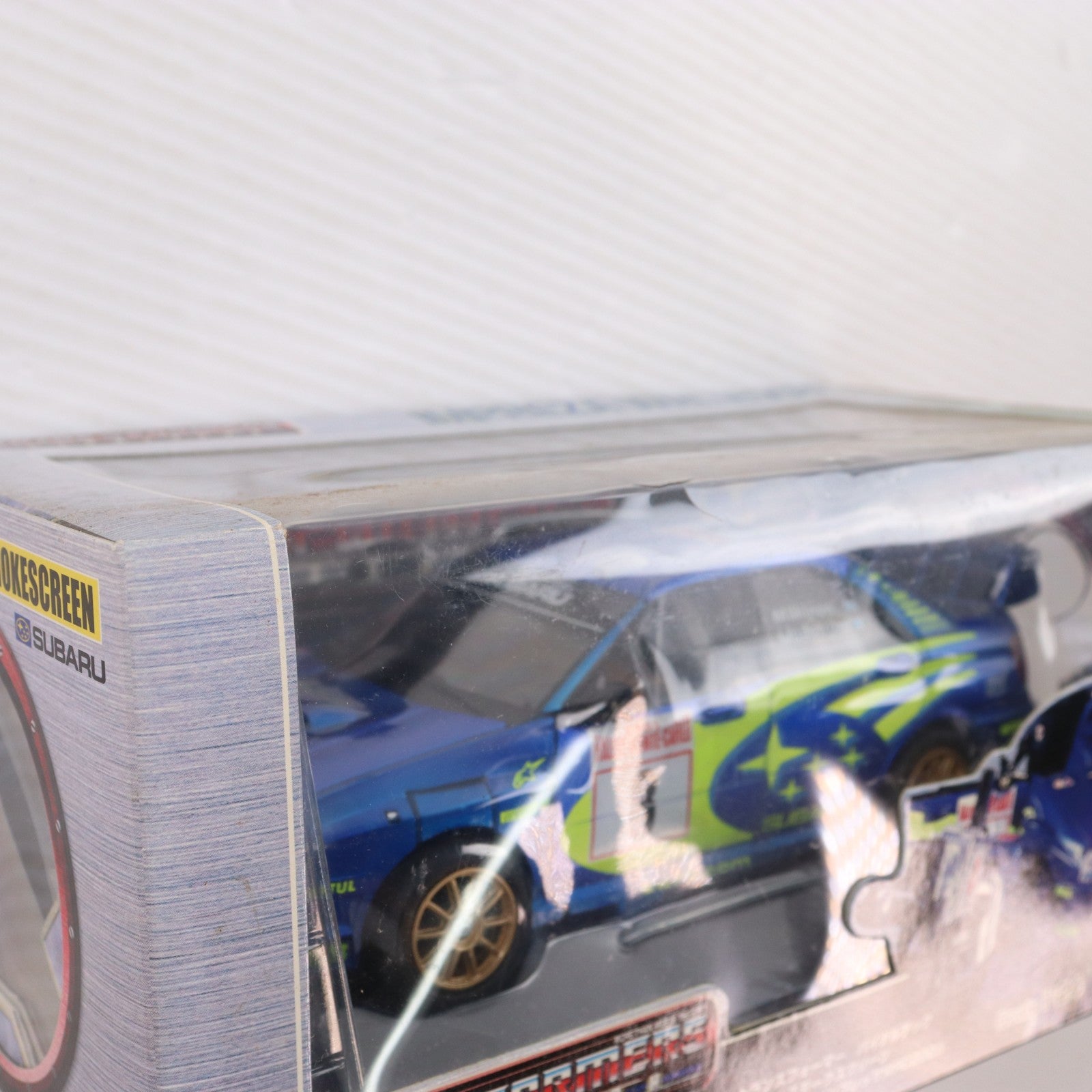 【中古即納】[TOY] トランスフォーマー バイナルテック BT-01 1/24 スモークスクリーン feat.スバルインプレッサWRC2003 No.8 完成トイ タカラ(20030930)
