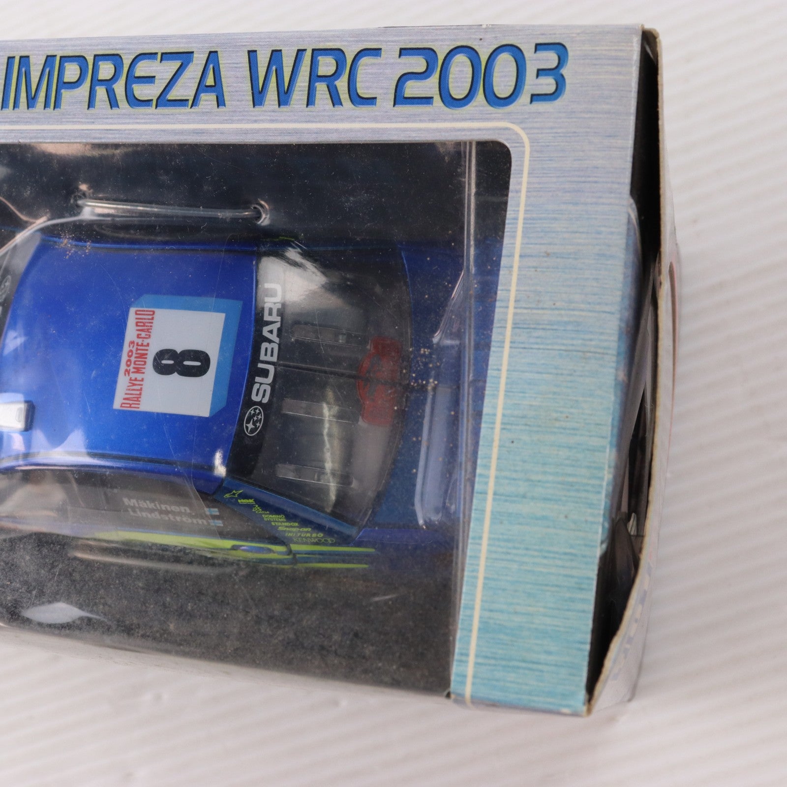 【中古即納】[TOY] トランスフォーマー バイナルテック BT-01 1/24 スモークスクリーン feat.スバルインプレッサWRC2003 No.8 完成トイ タカラ(20030930)