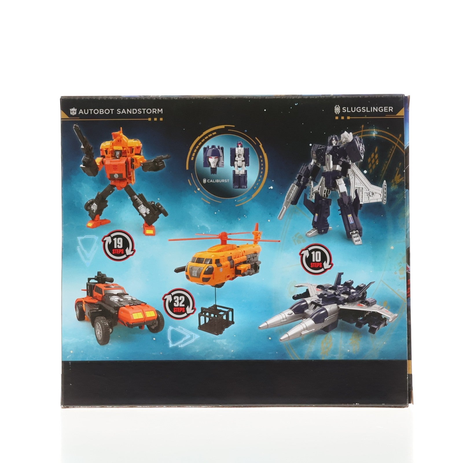 【中古即納】[TOY] T-SPARK ZONE流通限定 T-SPARK トランスフォーマー エイジ・オブ・ザ・プライム AOTP-EX サンドストーム VS スラッグスリンガー 完成トイ タカラトミー(20260131)