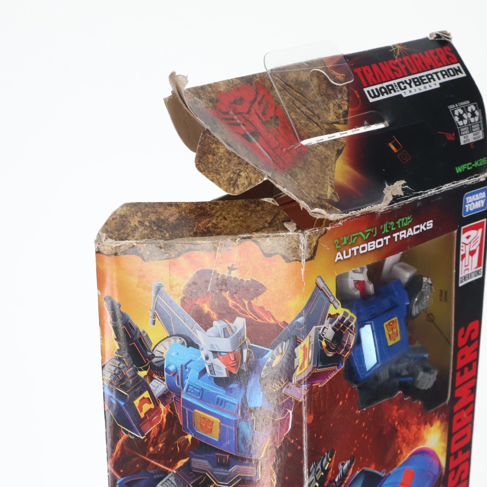【中古即納】[TOY] トランスフォーマー キングダムシリーズ KD-15 トラックス 完成トイ タカラトミー(20211127)
