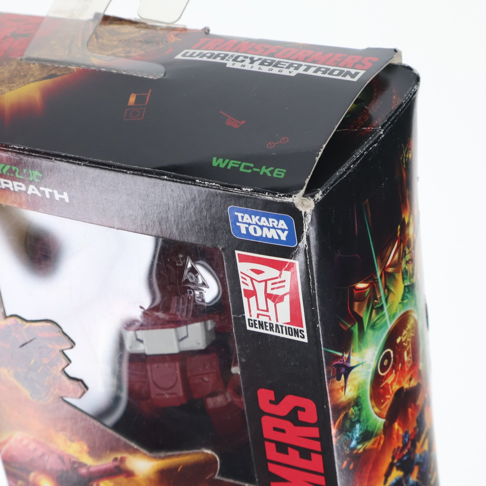 【中古即納】[TOY] トランスフォーマー ウォーフォーサイバトロン/キングダム WFC-K06 WARPATH(ワーパス) TFジェネレーションズ デラックスクラス 完成トイ ハズブロ(20210228)