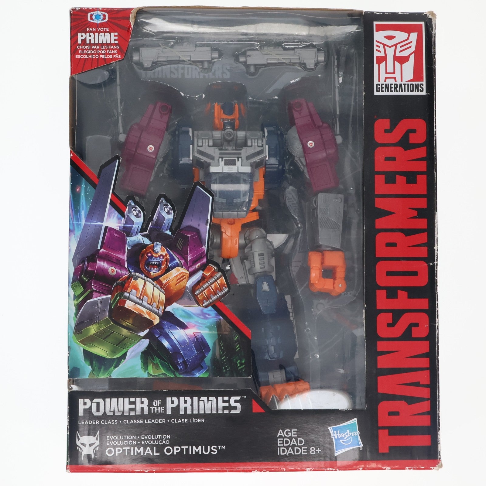 【中古即納】[TOY] トランスフォーマー パワーオブザプライム OPTIMAL OPTIMUS(オプティマル・オプティマス) TFジェネレーションズ リーダークラス 完成トイ ハズブロ(20180831)