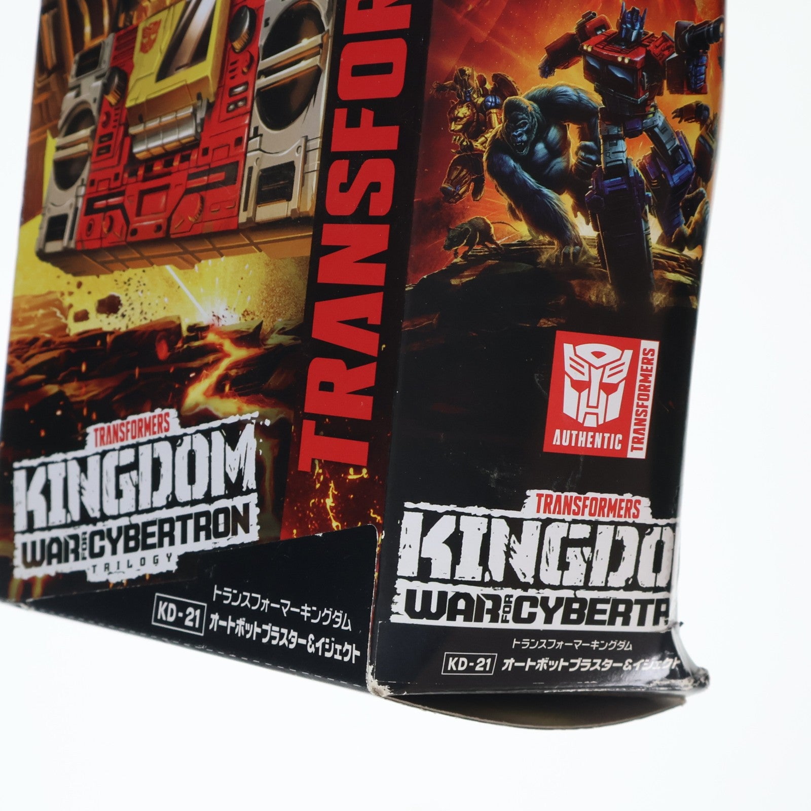 【中古即納】[TOY] トランスフォーマー キングダム KD-21 オートボットブラスター&イジェクト 完成トイ タカラトミー(20220730)