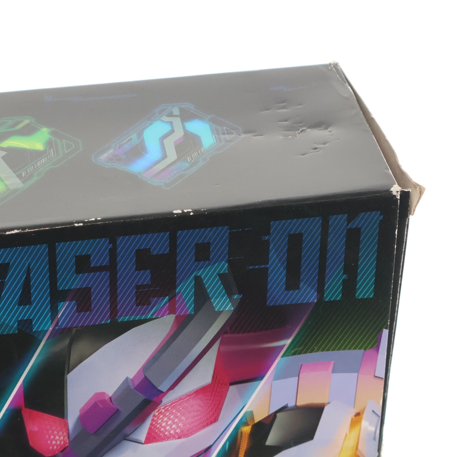 【中古即納】[TOY] 初期不良対応済 初回購入特典付属 プレミアムバンダイ限定 PREMIUM DX メモリアルレーザーレイズライザー 仮面ライダーギーツ 完成トイ バンダイ(20231227)