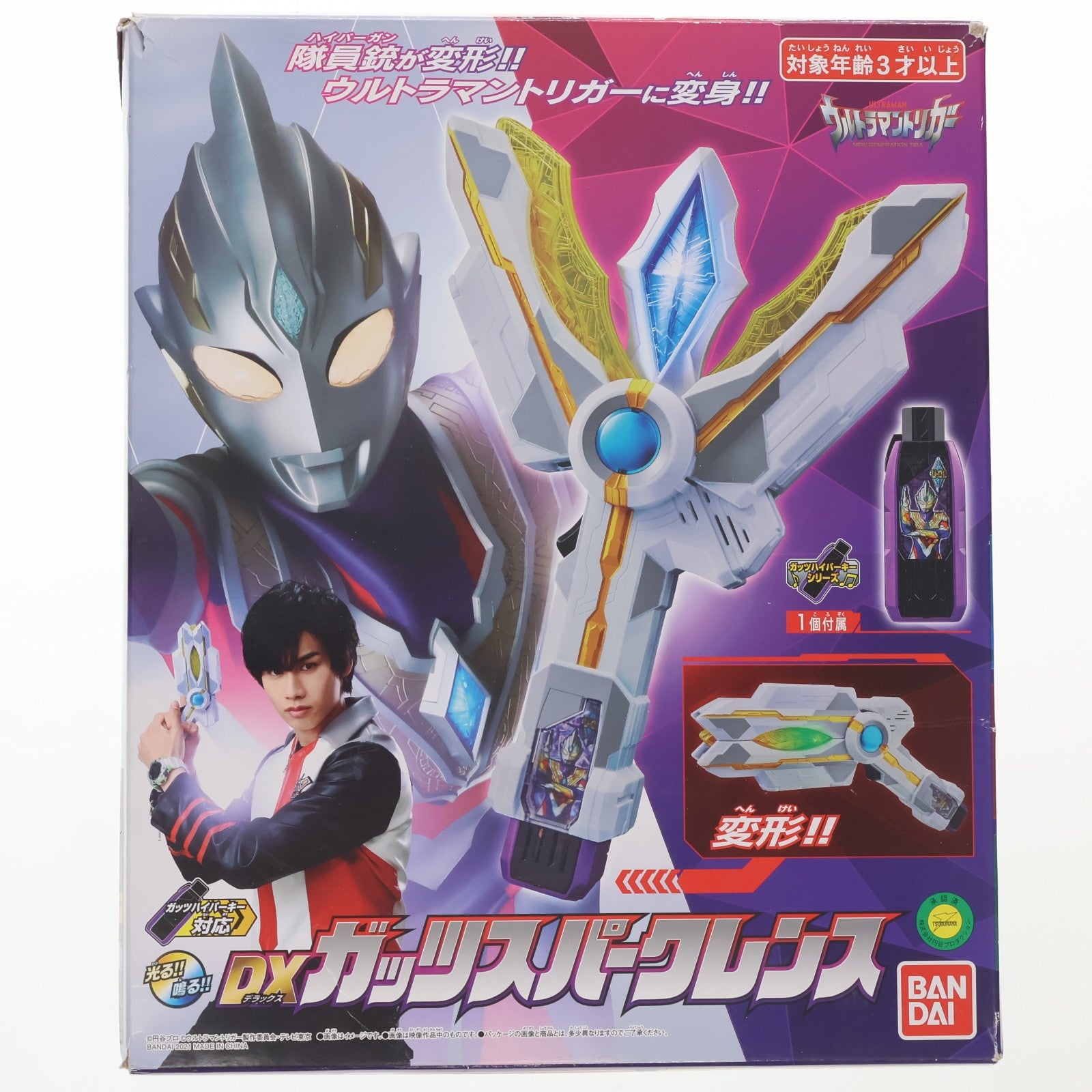 【中古即納】[TOY] DXガッツスパークレンス ウルトラマントリガー NEW GENERATION TIGA 完成トイ バンダイ(20210710)