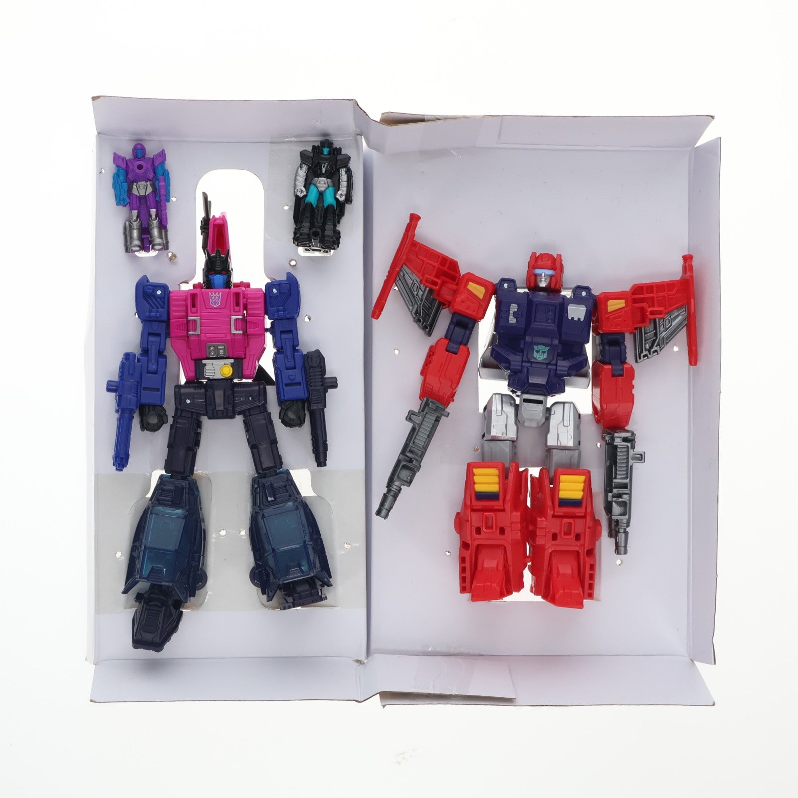 【中古即納】[TOY] T-SPARK ZONE流通限定 T-SPARK トランスフォーマー エイジ・オブ・ザ・プライム AOTP-EX スピニスター VS オートボットトップスピン 完成トイ タカラトミー(20260301)