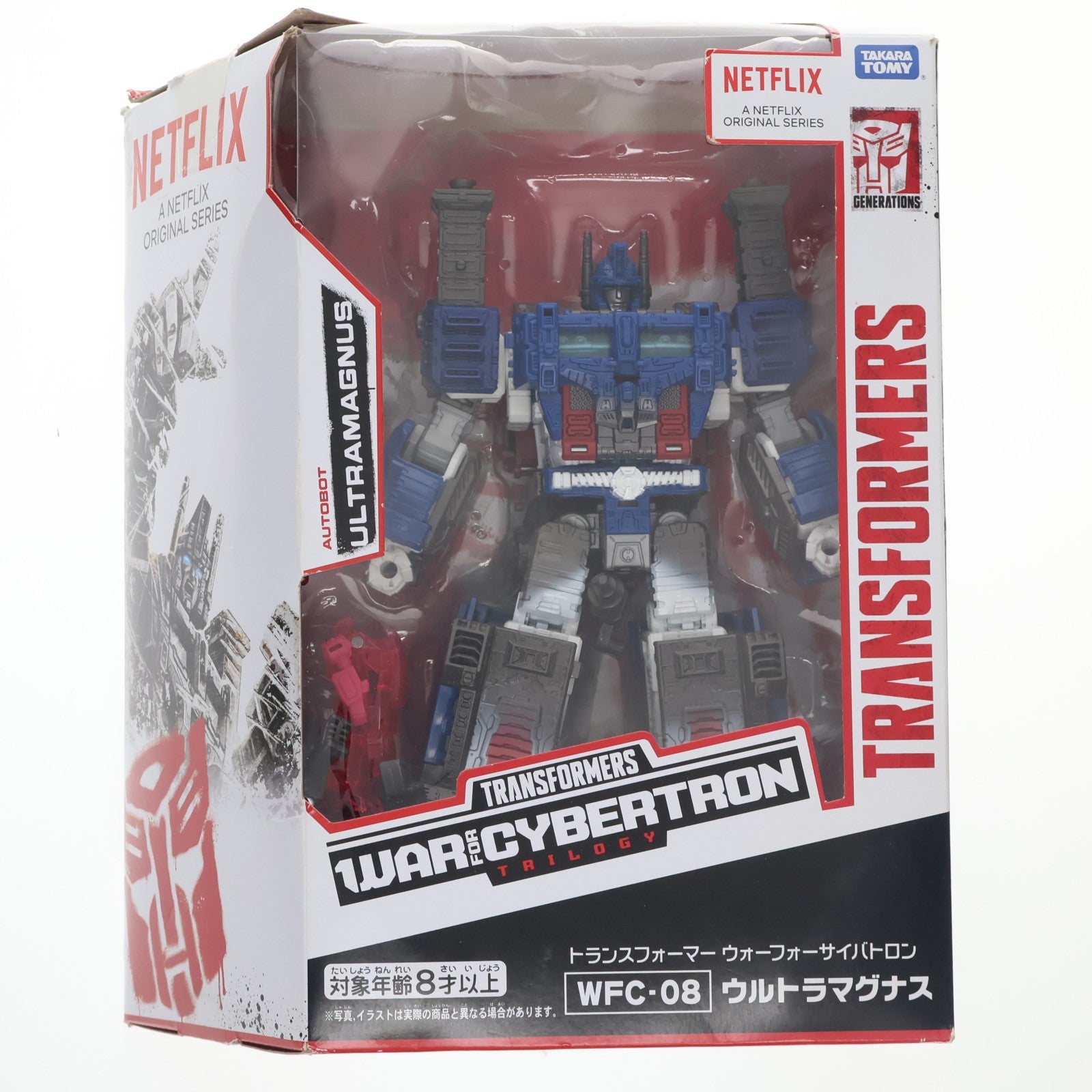 【中古即納】[TOY] トランスフォーマー ウォーフォーサイバトロン WFC-08 ウルトラマグナス 完成トイ タカラトミー(20201219)