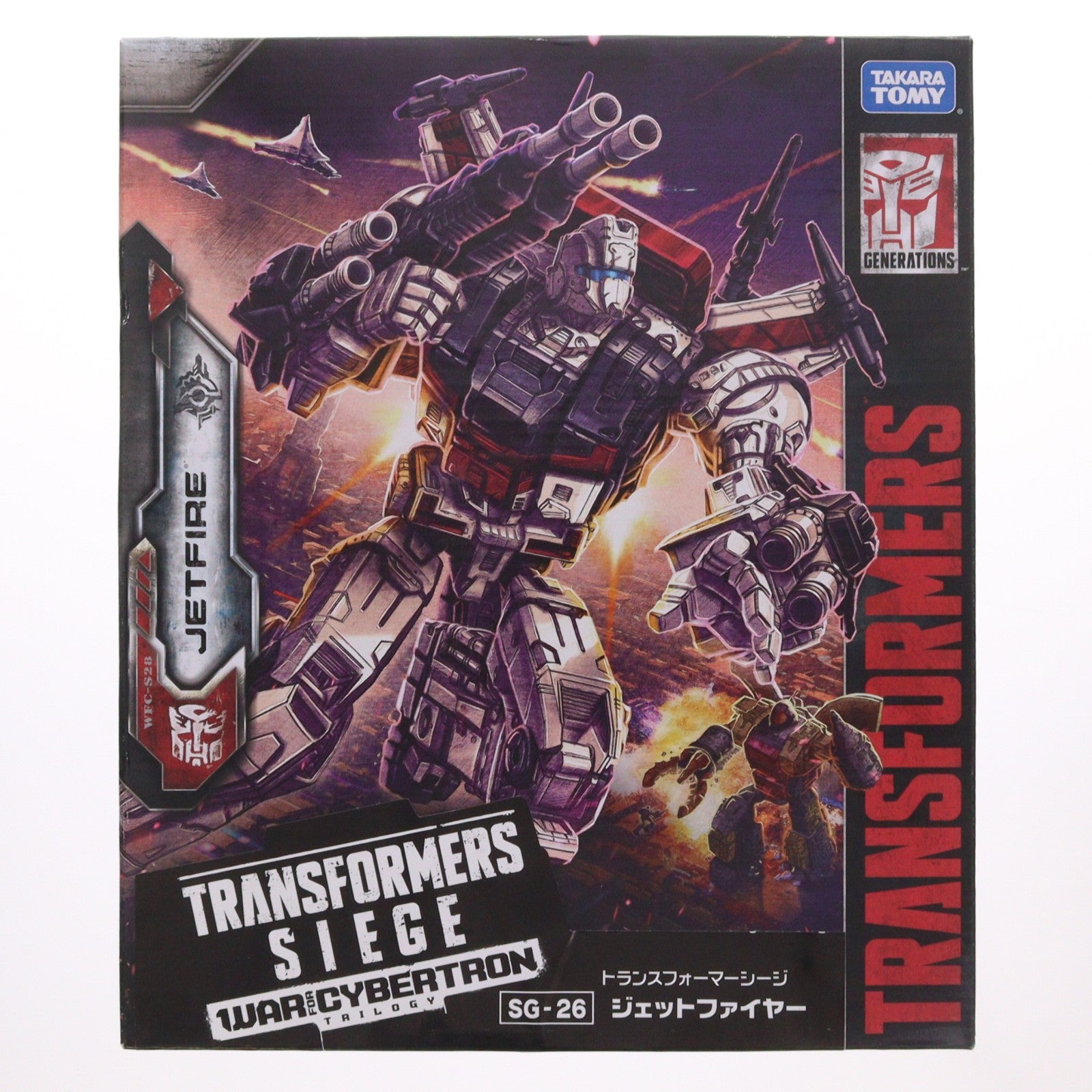 【中古即納】[TOY] トランスフォーマー シージ SG-26 ジェットファイヤー 完成トイ タカラトミー(20190727)