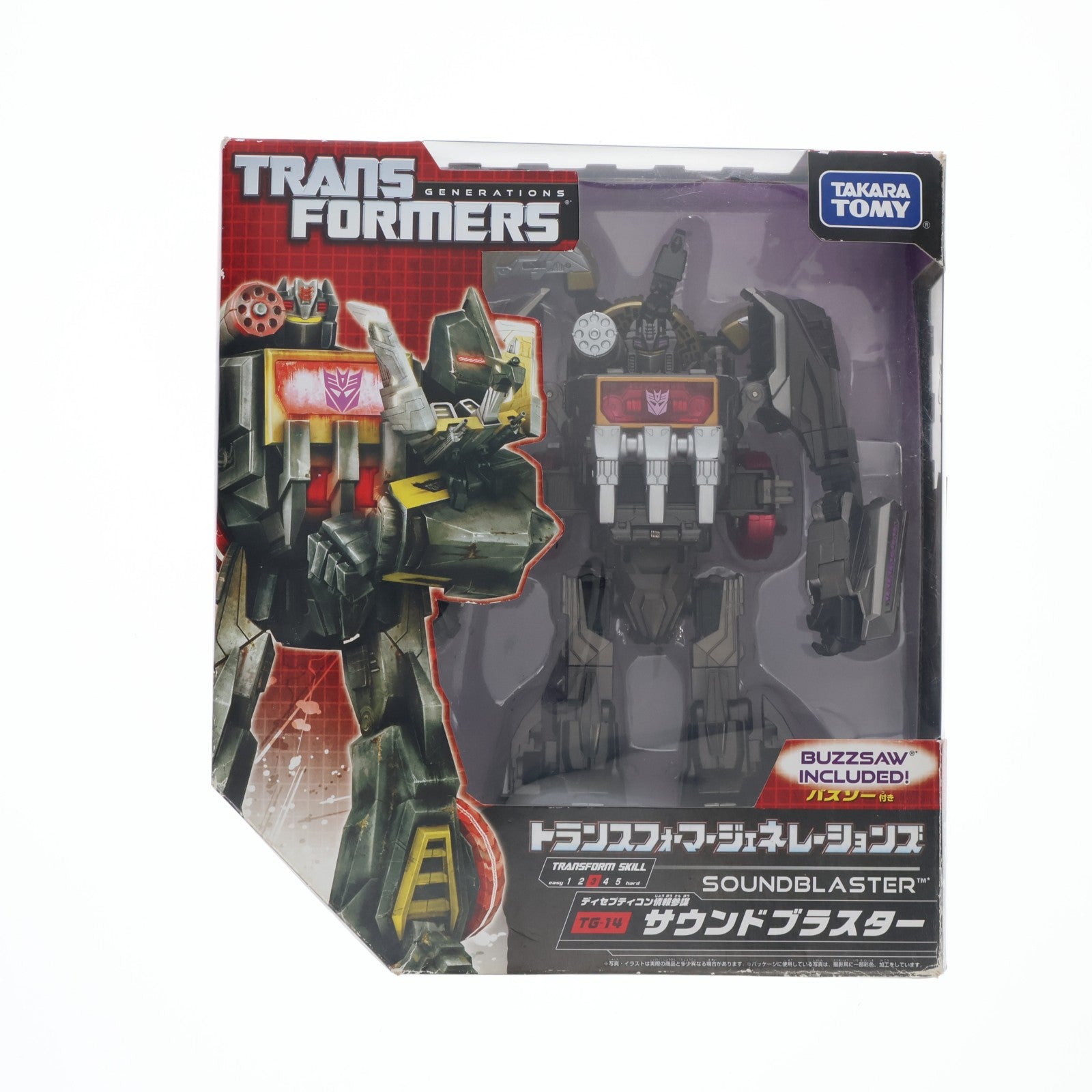 【中古即納】[TOY] トランスフォーマー ジェネレーションズ TG-14 サウンドブラスター&バズソー 完成トイ タカラトミー(20130323)