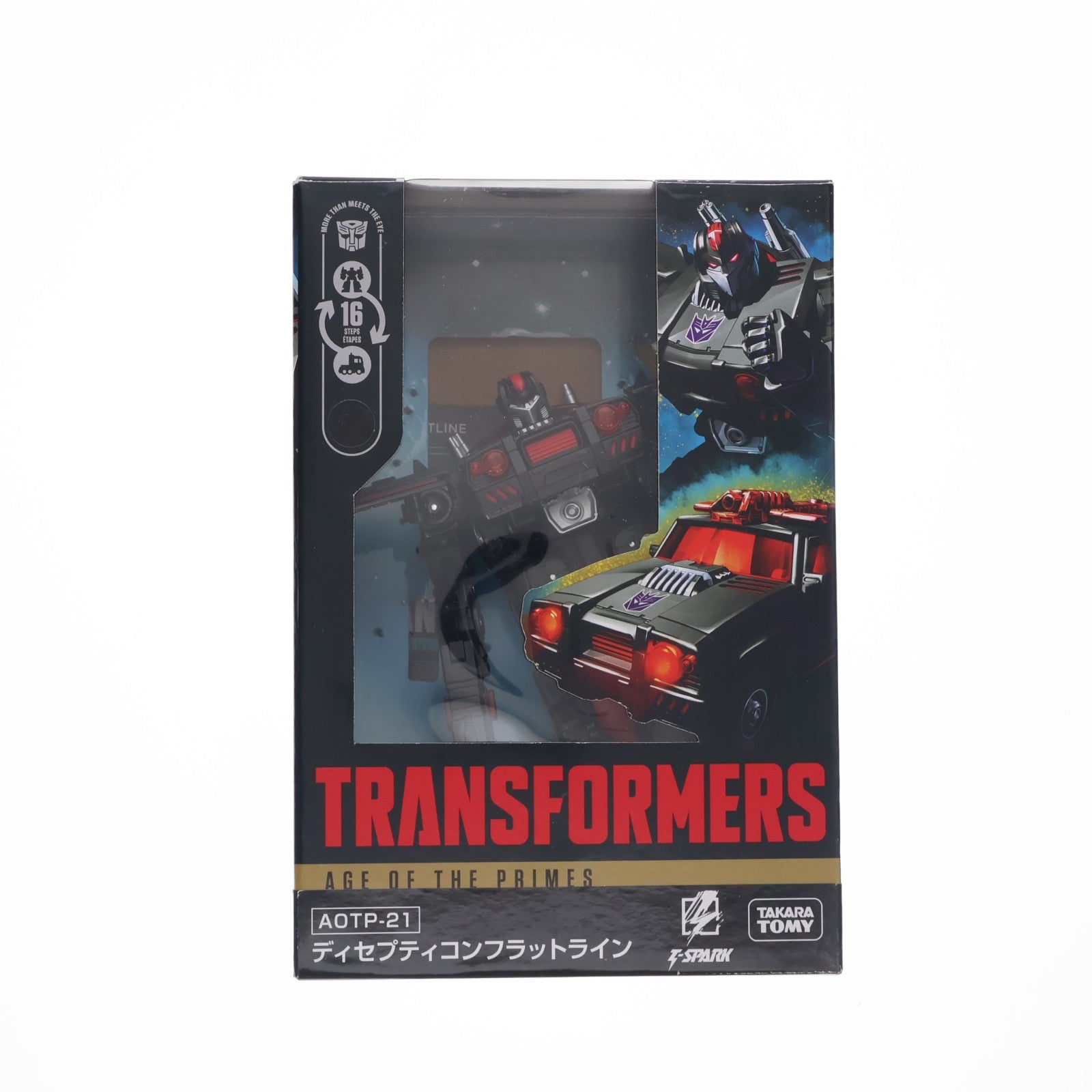 【中古即納】[TOY] T-SPARK トランスフォーマー エイジ・オブ・ザ・プライム AOTP-21 ディセプティコンフラットライン 完成トイ タカラトミー(20260131)