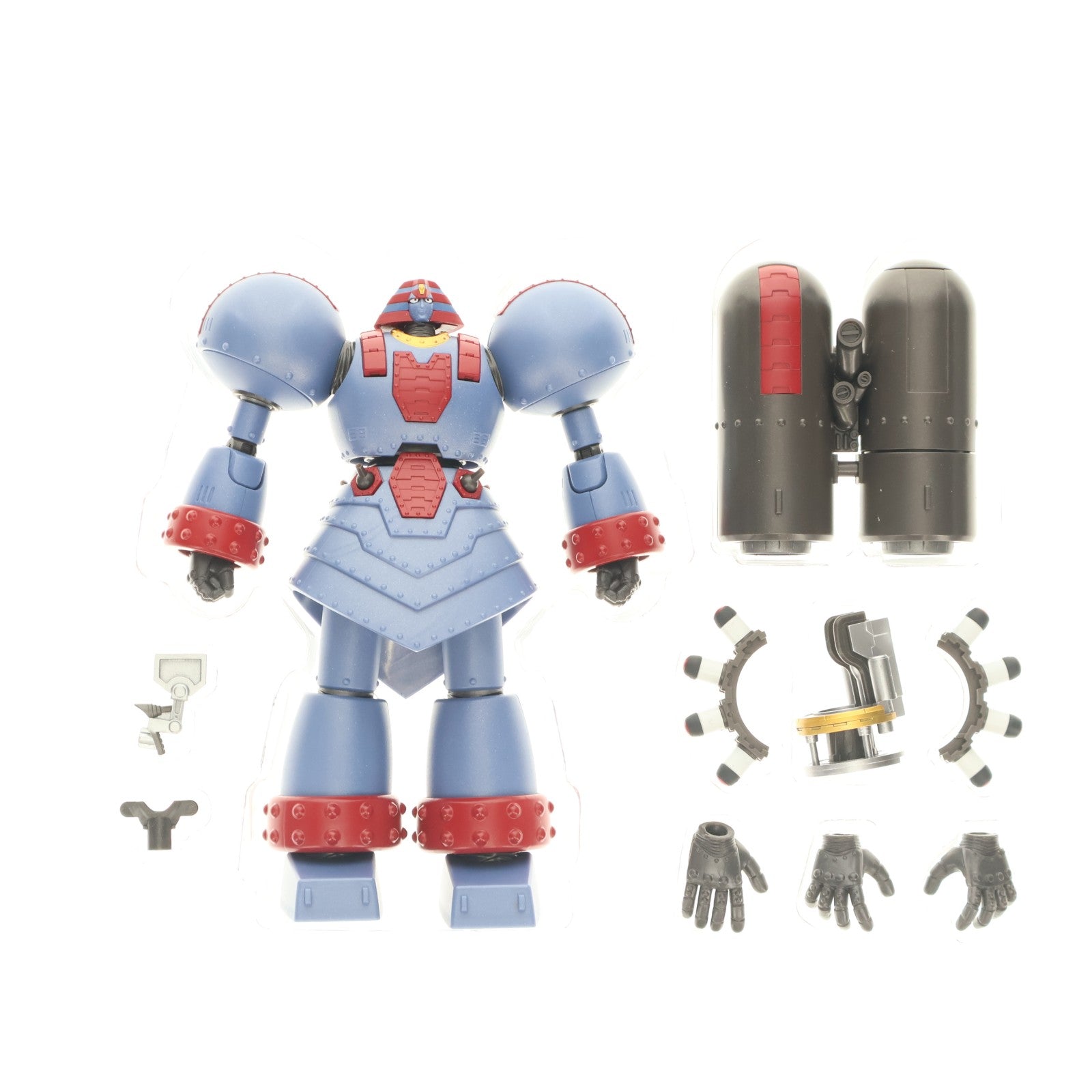 【中古即納】[TOY] スーパーロボット超合金 ジャイアントロボ THE ANIMATION VERSION ジャイアントロボ THE ANIMATION -地球が静止する日 完成トイ バンダイ(20160527)