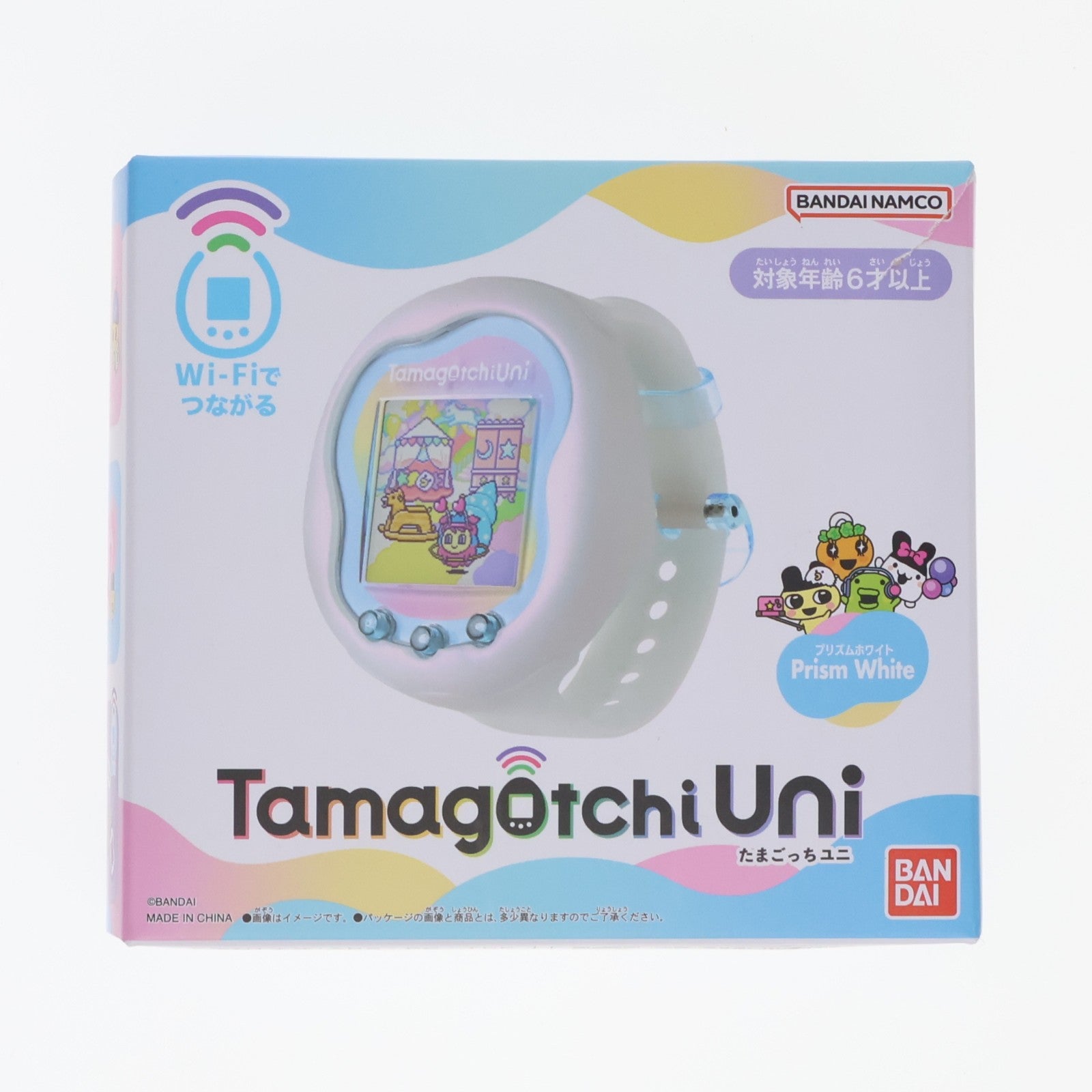【中古即納】[TOY] プレミアムバンダイ限定 Tamagotchi Uni Prism White(たまごっちユニ プリズムホワイト) 完成トイ バンダイ(20251217)