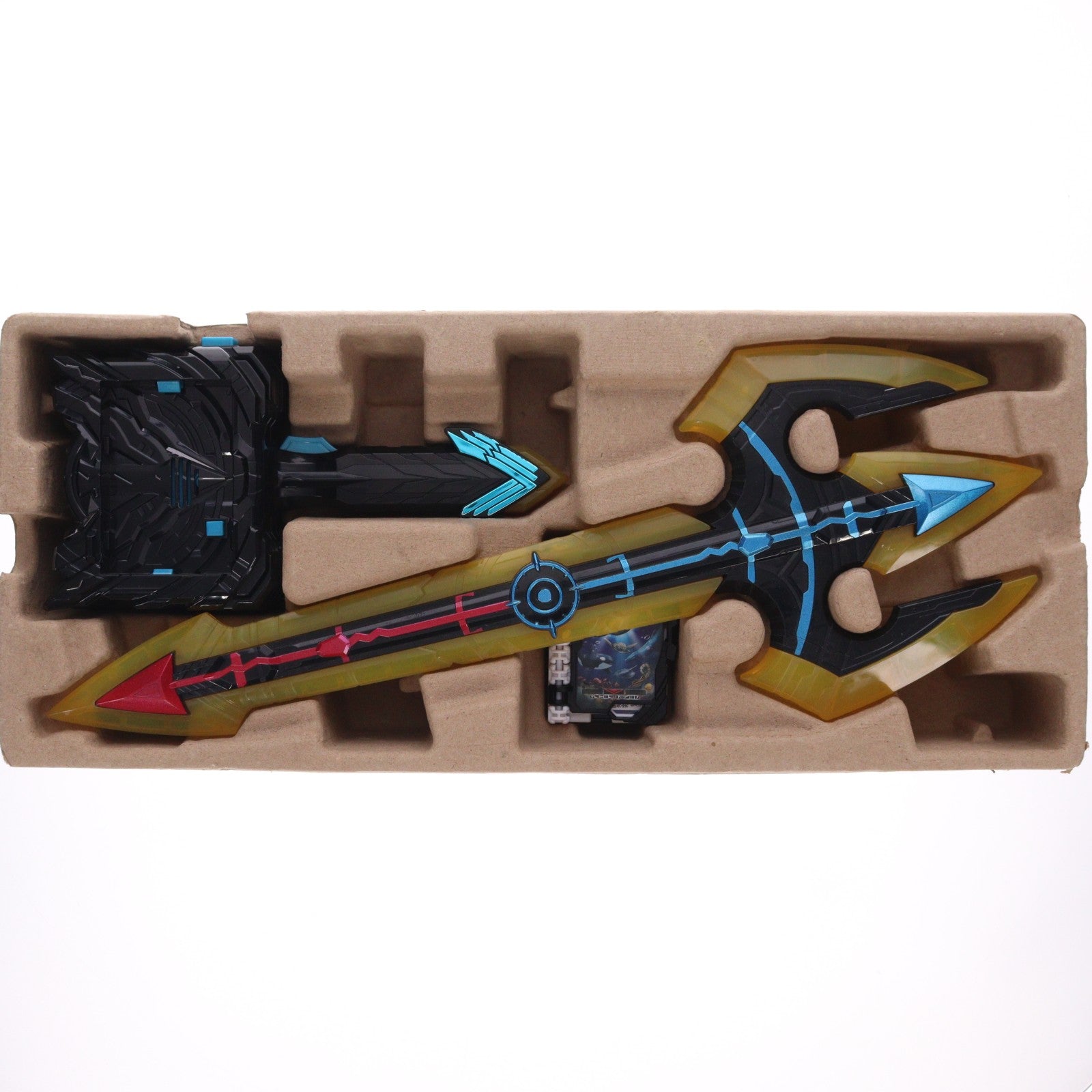 【中古即納】[TOY] プレミアムバンダイ限定 変身聖剣 DX時国剣界時 仮面ライダーセイバー/聖刃 完成トイ バンダイ(20210818)