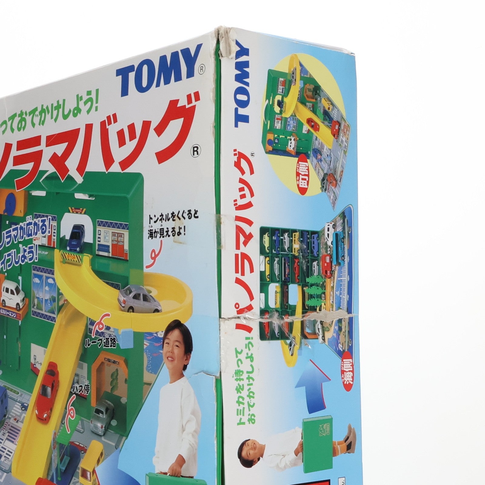 【中古即納】[TOY] トミカ パノラマバッグ 完成トイ タカラトミー(20021130)