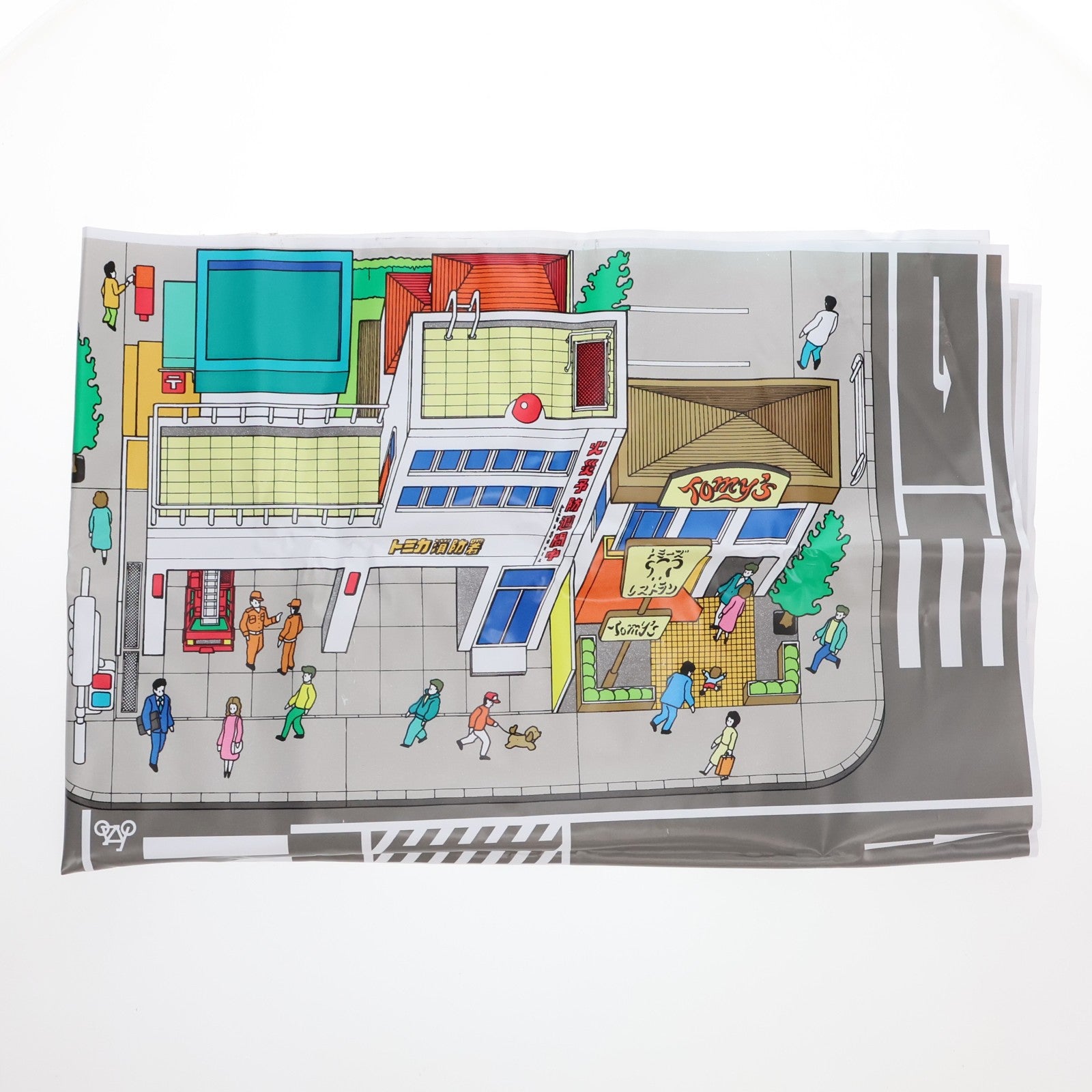 【中古即納】[TOY] トミカタウン ぼくらのまちマップ トイ用アクセサリ トミー(19991231)