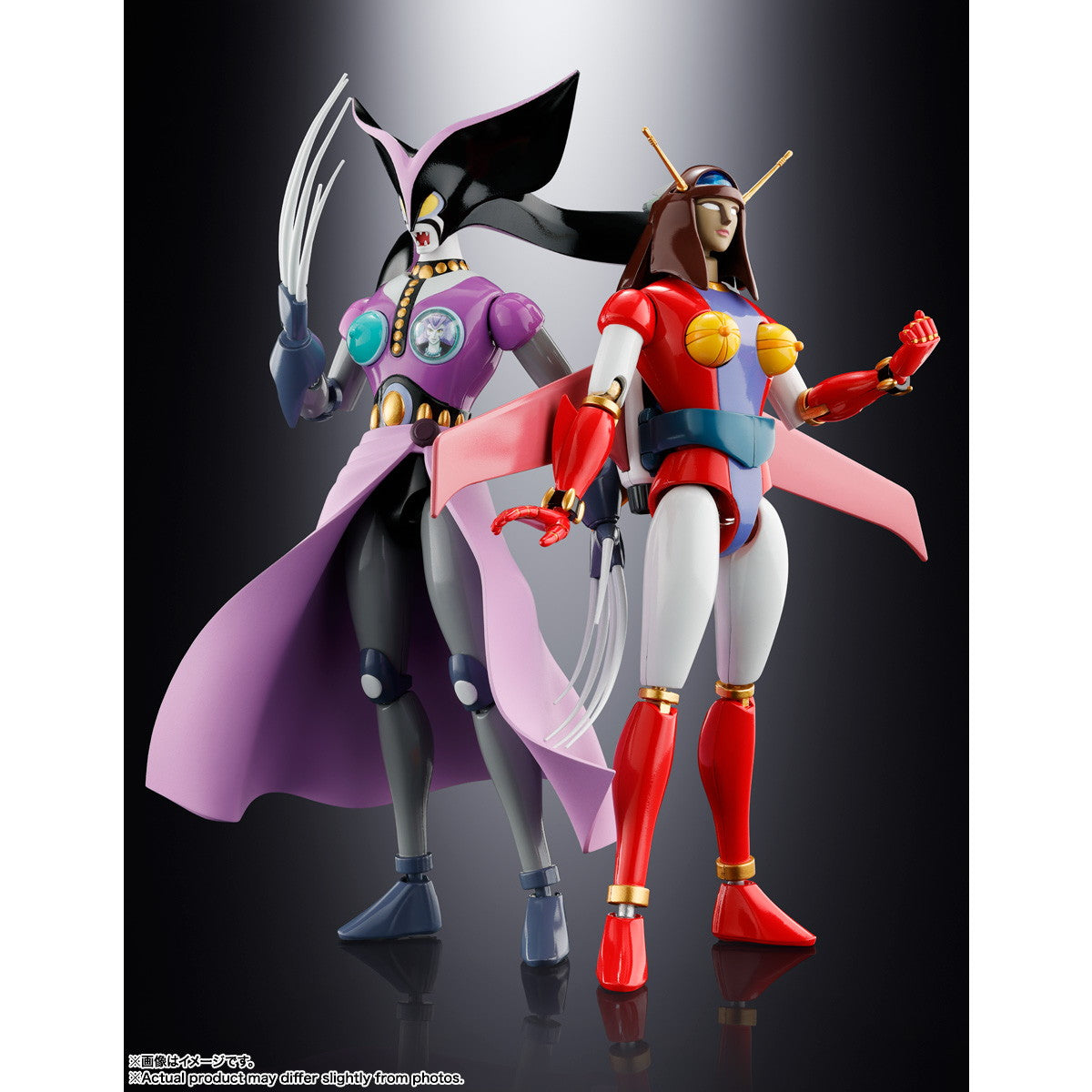 【中古即納】[TOY] 超合金魂 GX-114 ヤヌス侯爵 & GX-12R ビューナスA グレートマジンガー 完成トイ バンダイスピリッツ(20250222)