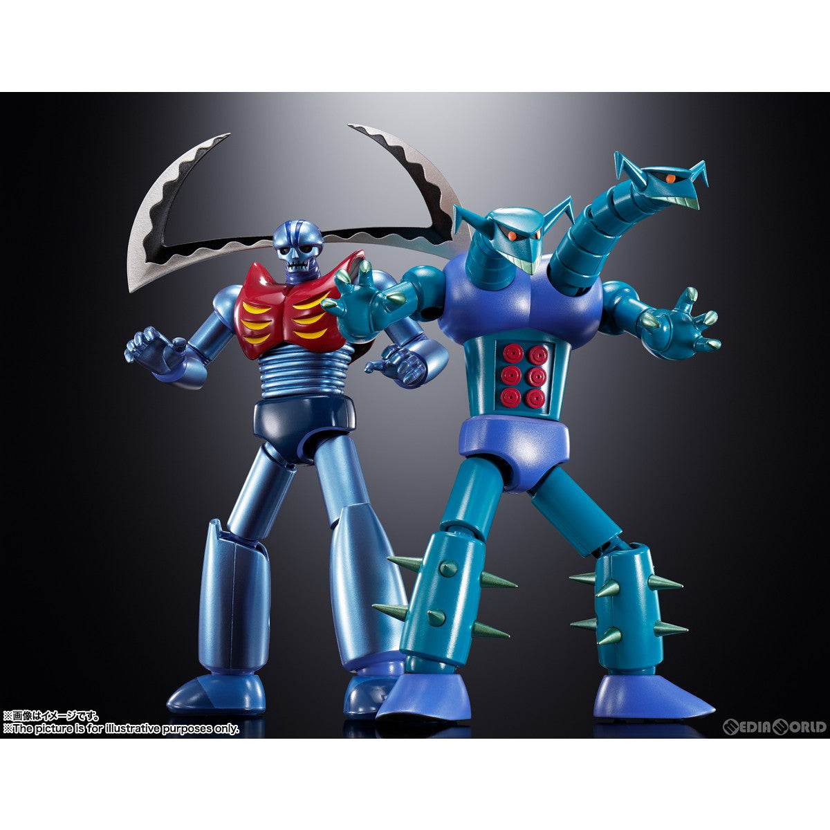 【中古即納】[TOY] 超合金魂 機械獣2体セット GX-25R ガラダK7 & GX-26R ダブラスM2 マジンガーZ 完成トイ バンダイスピリッツ(20230120)