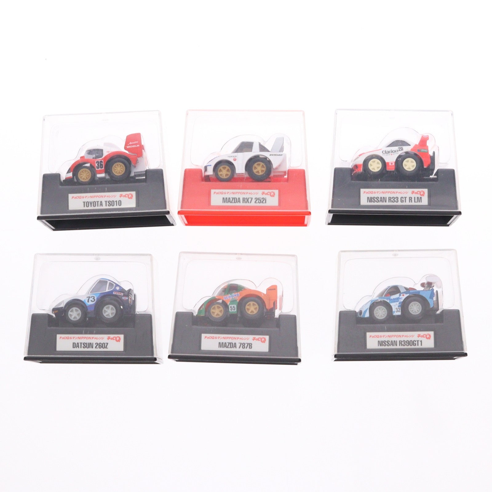 【中古即納】[MDL] チョロQ ルマンNIPPONチャレンジセット(6台セット) 完成品 ミニカー タカラ(20040630)