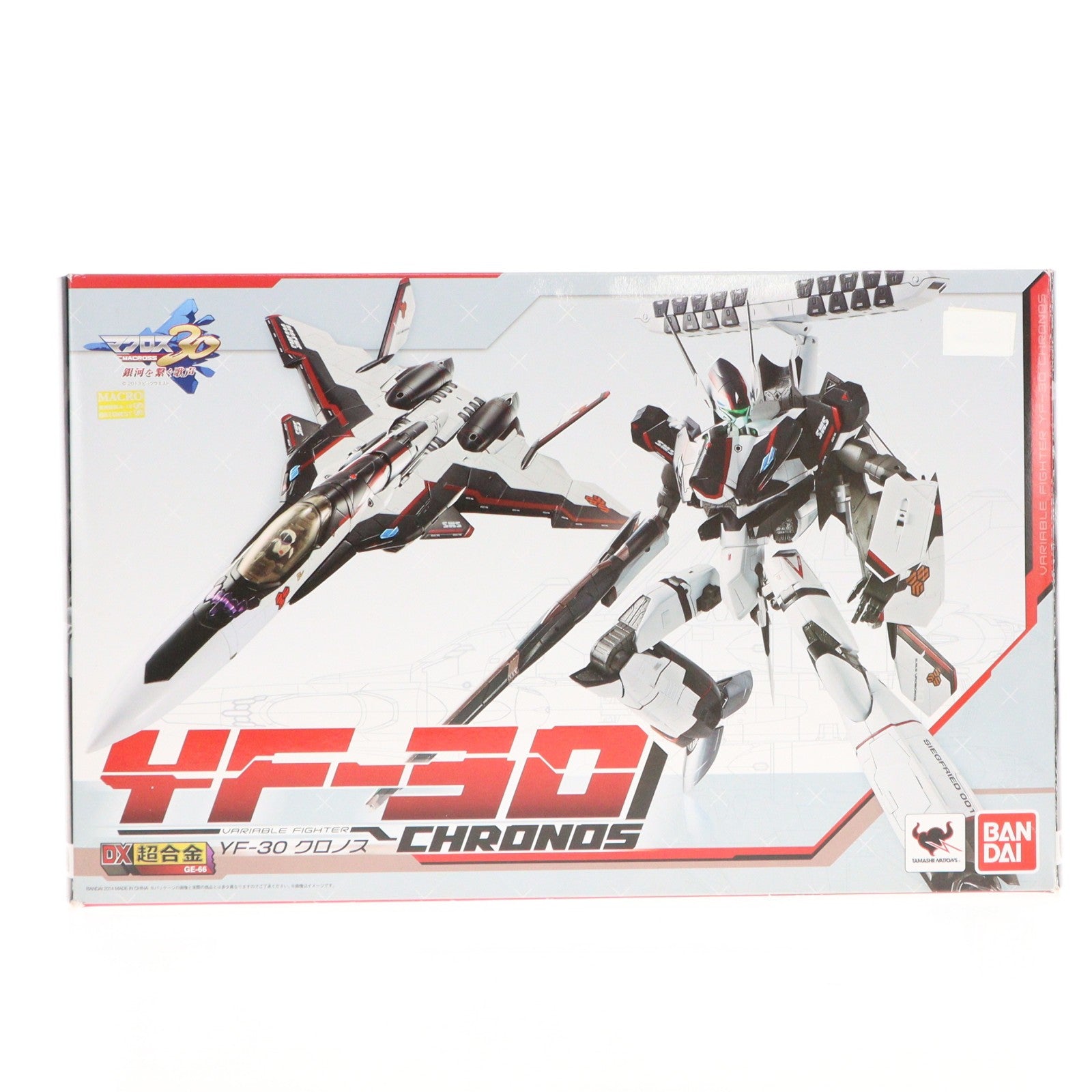 【中古即納】[TOY] DX超合金 YF-30 クロノス マクロス30 銀河を繋ぐ歌声 完成トイ バンダイ(20140809)