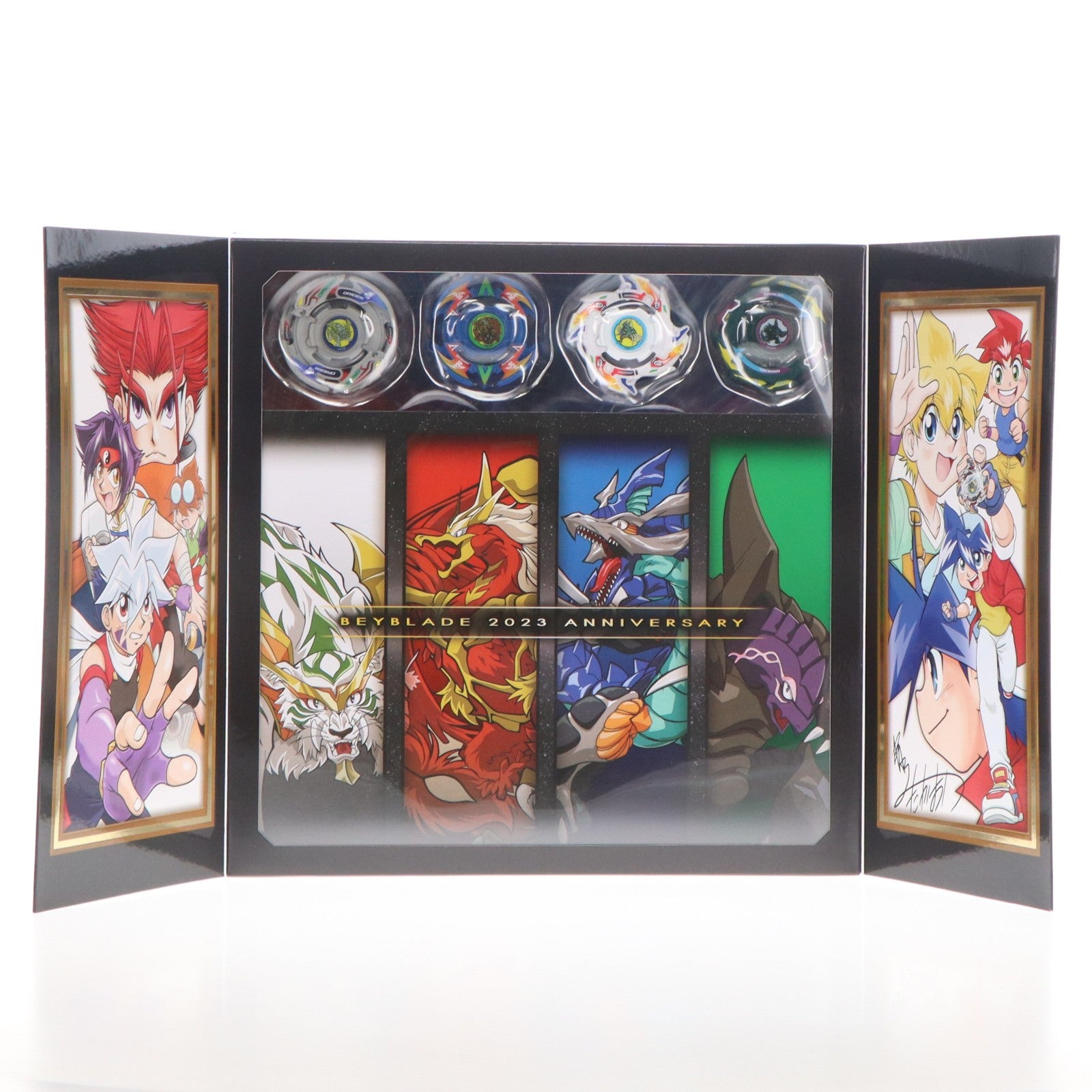 【中古即納】[TOY] タカラトミーモール限定 B-00 爆転シュート ベイブレード 2023 V2セット ベイブレードバースト 組立トイ タカラトミー(20230220)