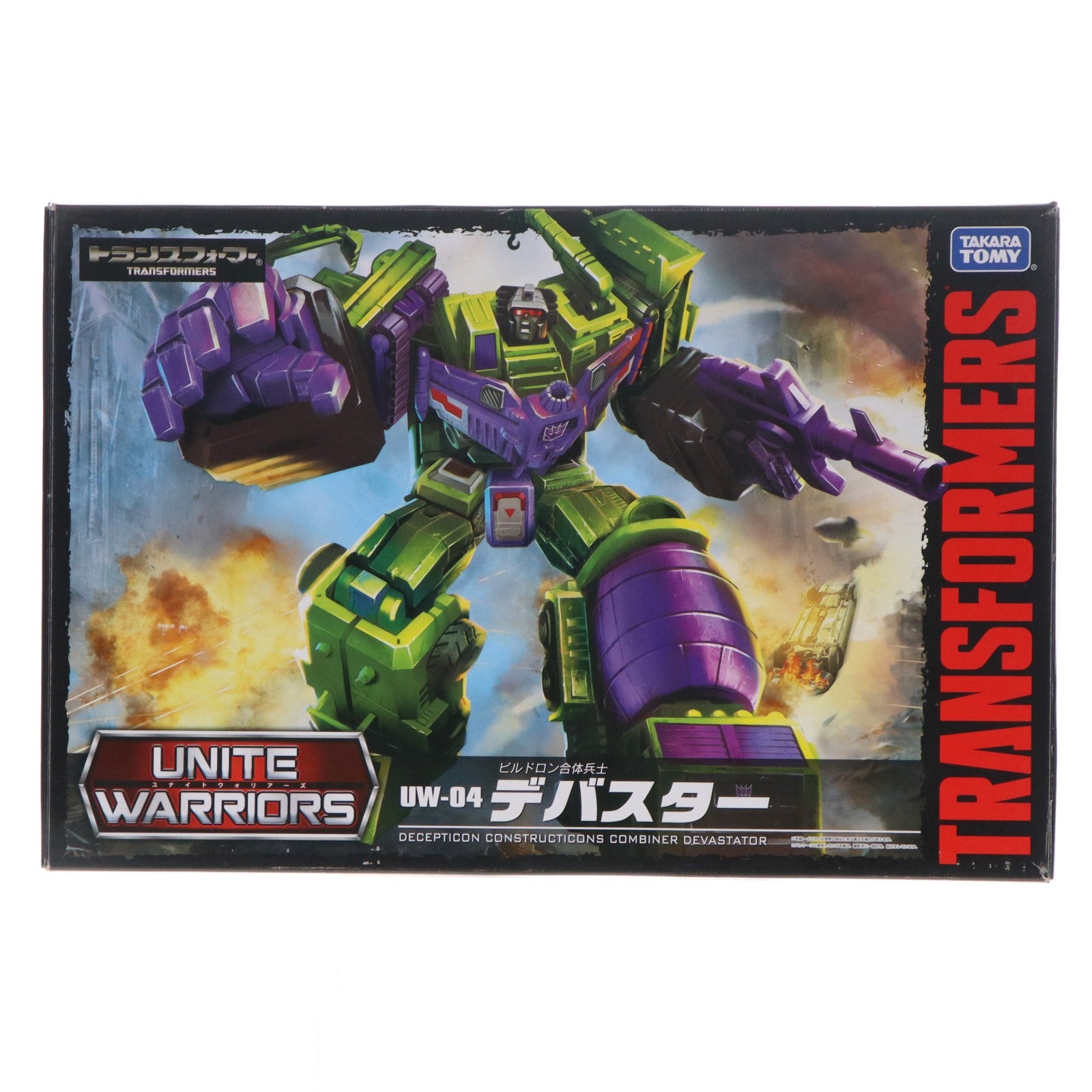 【中古即納】[TOY] トランスフォーマー ユナイトウォリアーズ UW-04 デバスター 完成トイ タカラトミー(20151212)