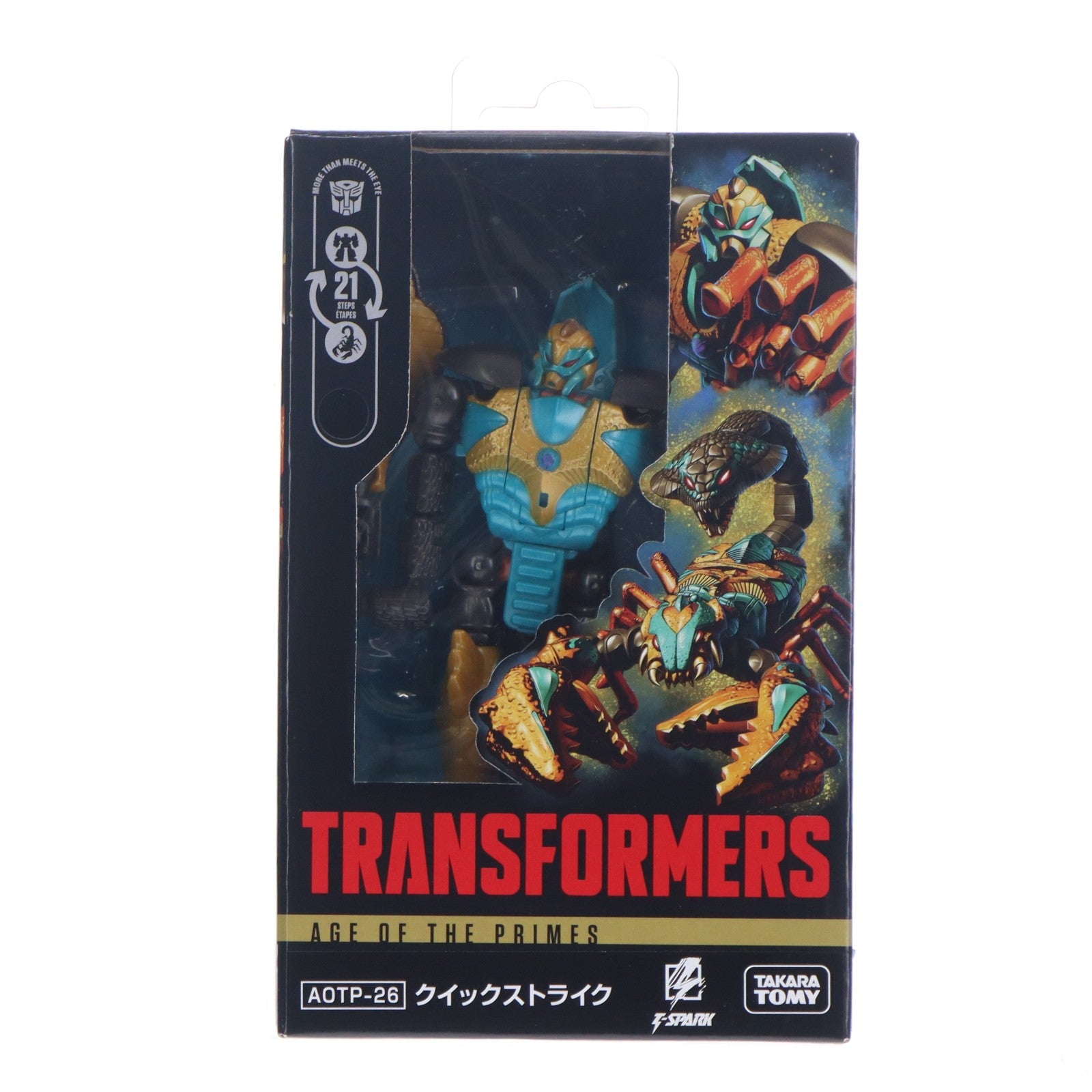 【中古即納】[TOY] T-SPARK トランスフォーマー エイジ・オブ・ザ・プライム AOTP-26 クイックストライク 完成トイ タカラトミー(20260328)