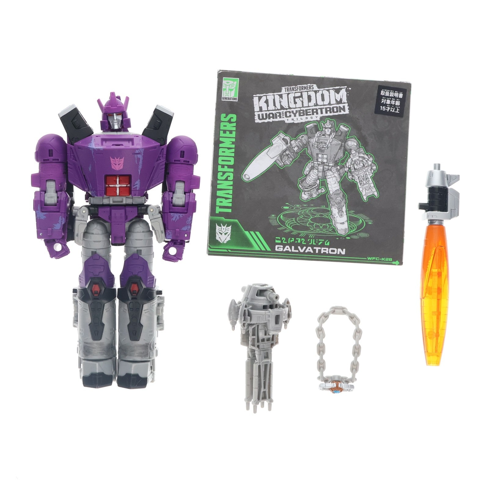 【中古即納】[TOY] トランスフォーマー キングダムシリーズ KD-16 ガルバトロン 完成トイ タカラトミー(20211229)