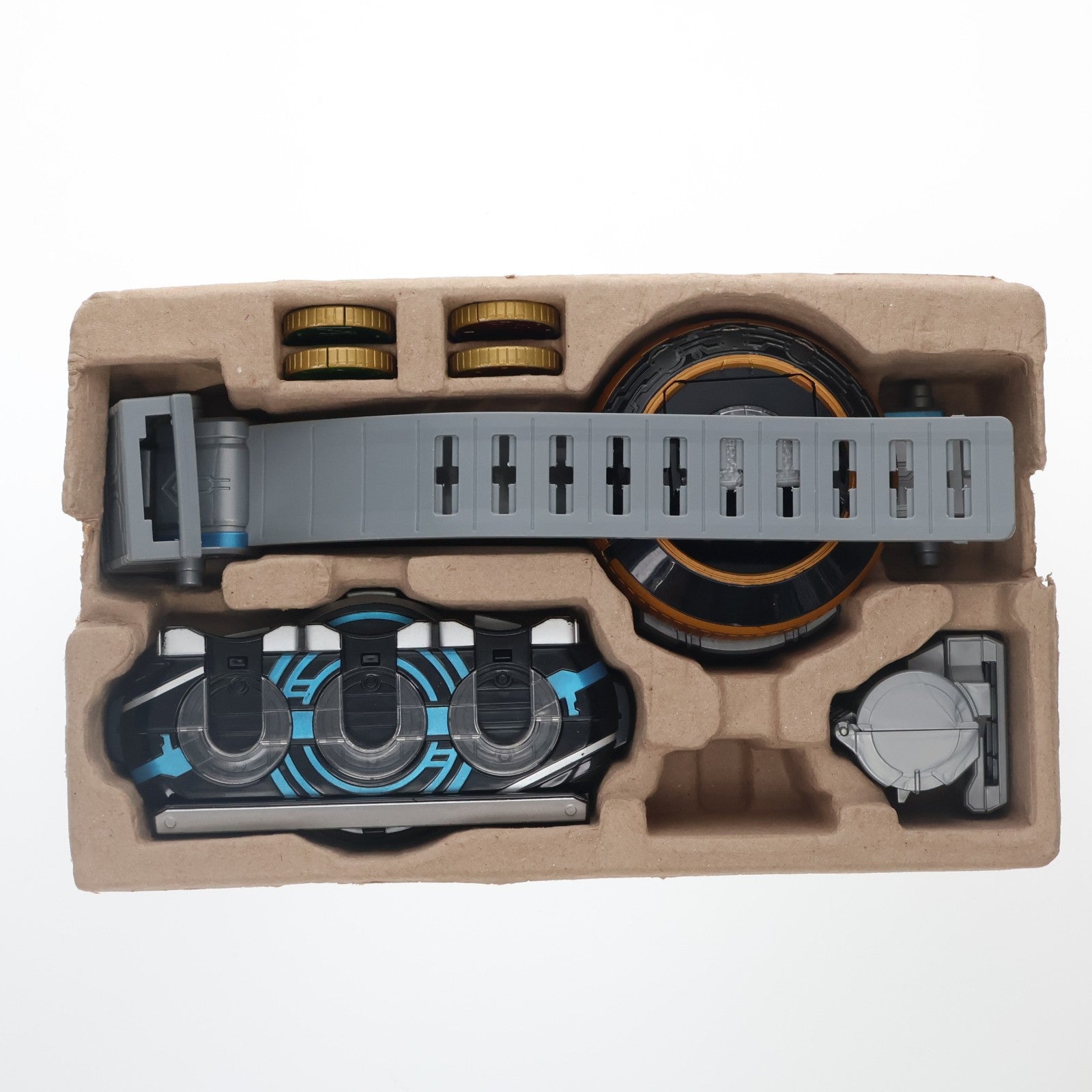【中古即納】[TOY] 変身ベルト DXオーズドライバー 仮面ライダーオーズ/OOO 完成トイ バンダイ(20110726)