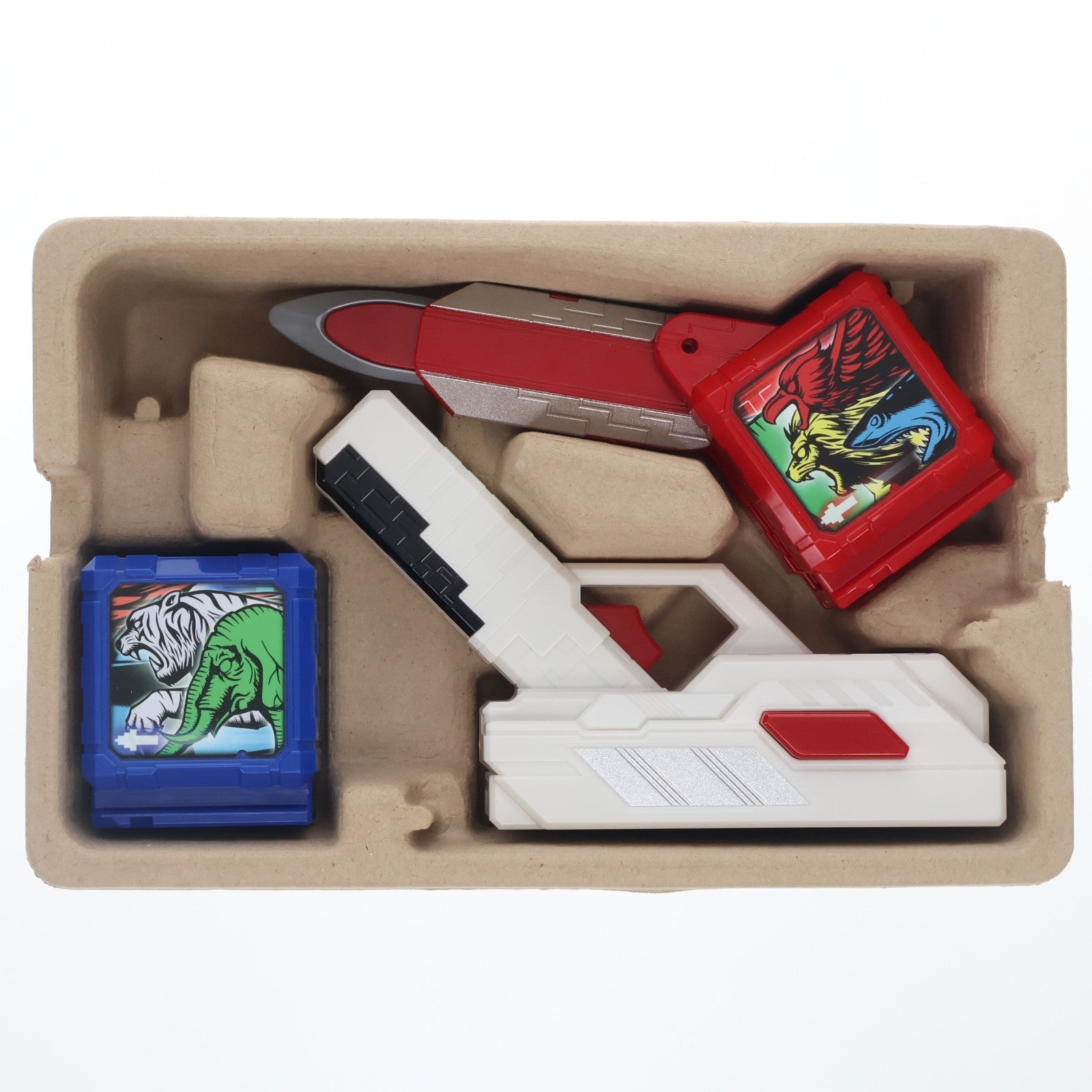【中古即納】[TOY] 動物銃剣 DXジュウオウバスター 動物戦隊ジュウオウジャー 完成トイ バンダイ(20160213)