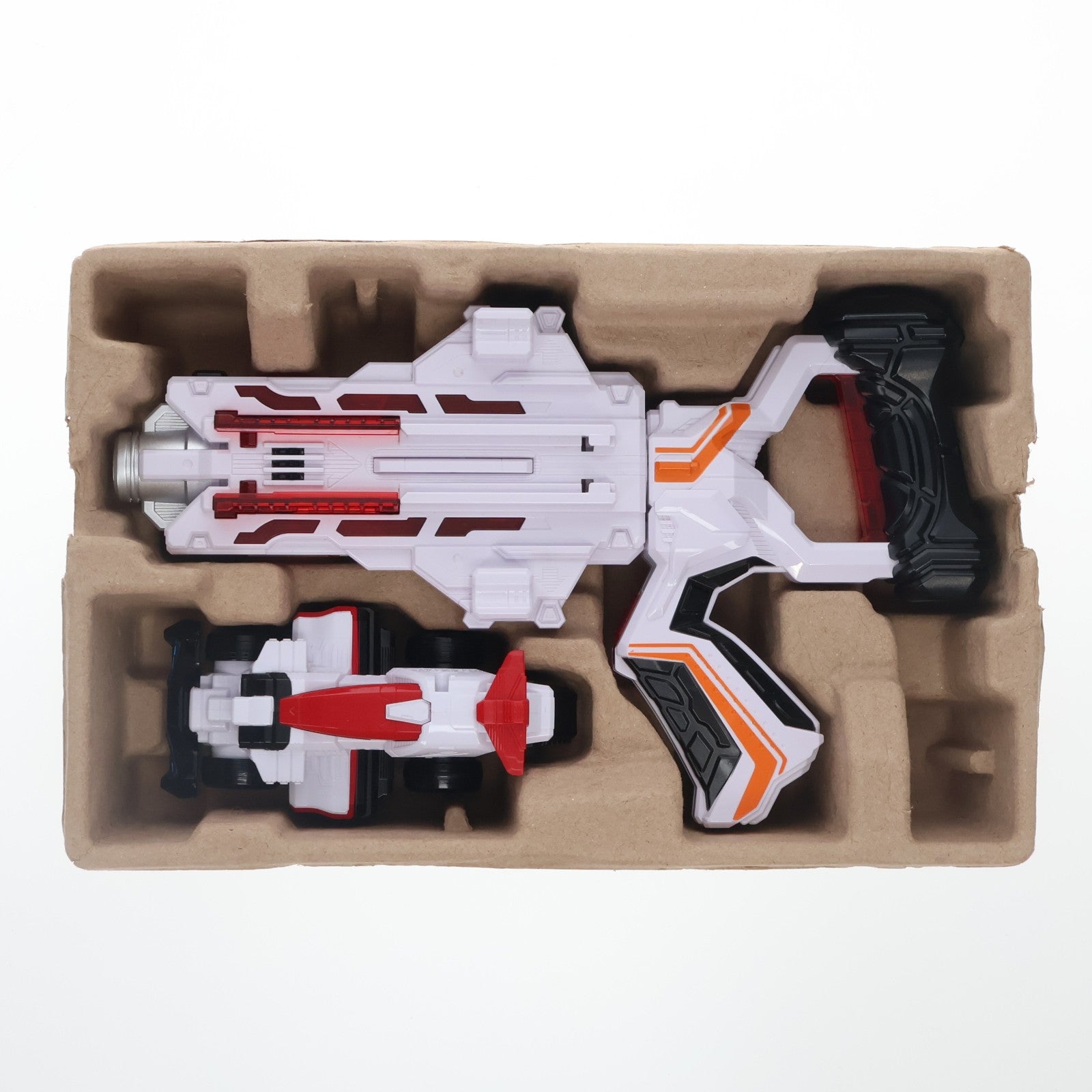 【中古即納】[TOY] ダブル変身銃 DX VSチェンジャー パトレン1号セット 快盗戦隊ルパンレンジャーVS警察戦隊パトレンジャー 完成トイ バンダイ(20180210)