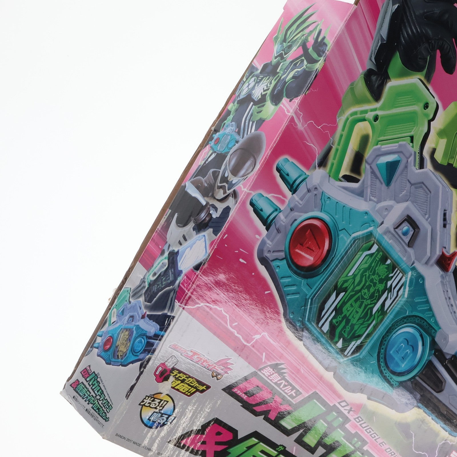 【中古即納】[TOY] 変身ベルト DXバグルドライバーツヴァイ&仮面ライダークロニクルガシャット 仮面ライダーエグゼイド 完成トイ バンダイ(20170513)