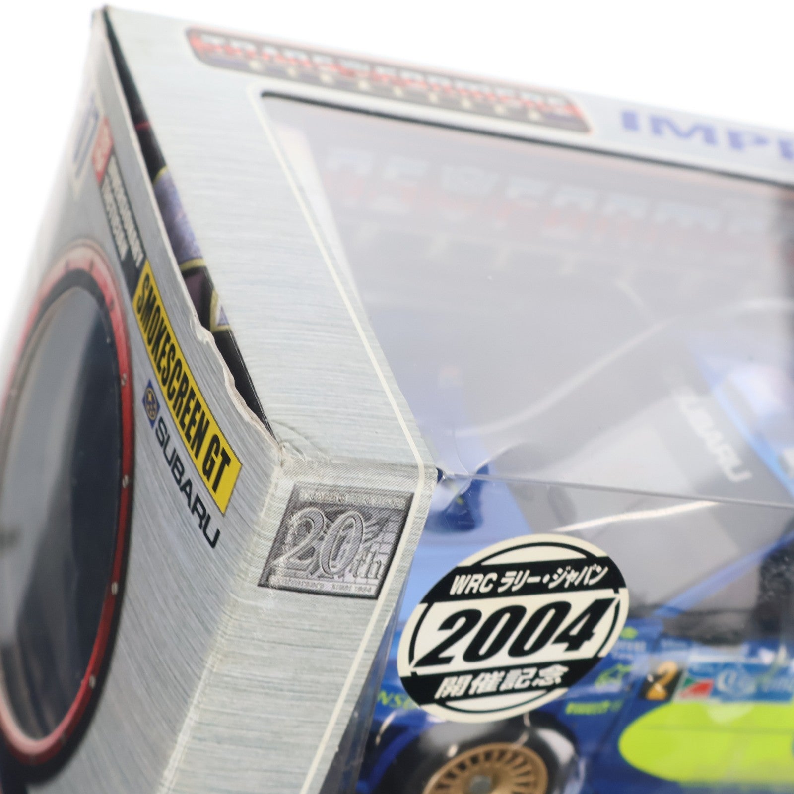 【中古即納】[TOY] トランスフォーマー バイナルテック BT-07 1/24 スモークスクリーンGT faet.スバル インプレッサ WRC2004 WRCラリー・ジャパン2004開催記念 完成トイ タカラ(20040830)