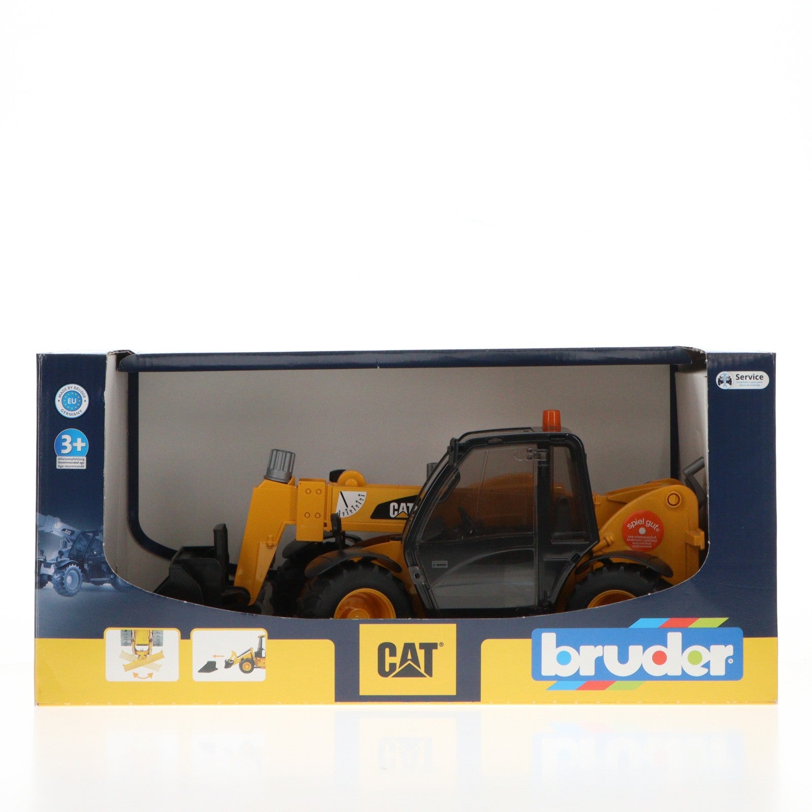 【中古即納】[TOY] プロシリーズコレクション 02141 1/16 CATテレハンドラー 完成トイ bruder(ブルーダー)(20160130)