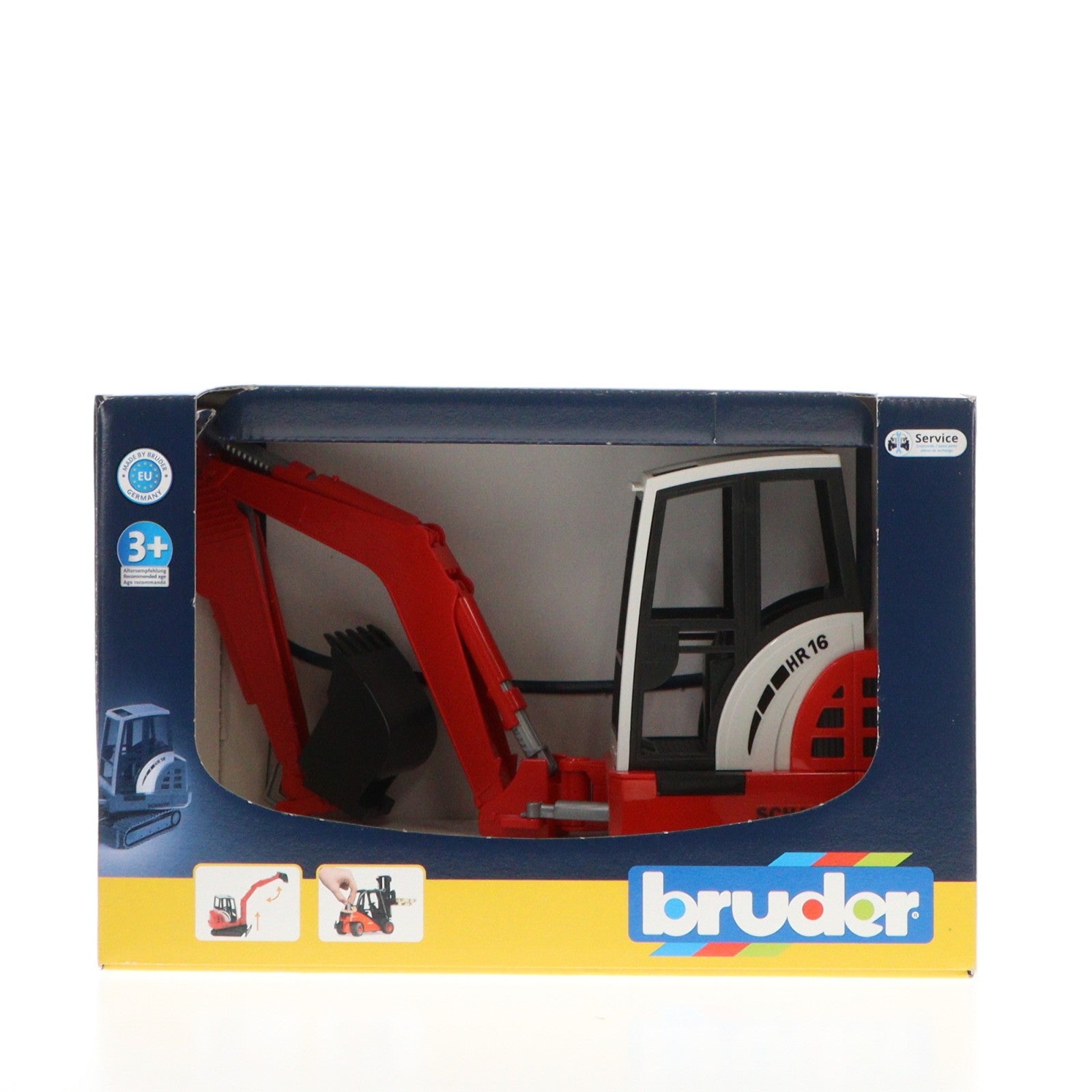 【中古即納】[TOY] プロシリーズコレクション 02432 1/16 HR16 ショベル 完成トイ bruder(ブルーダー)(20141231)