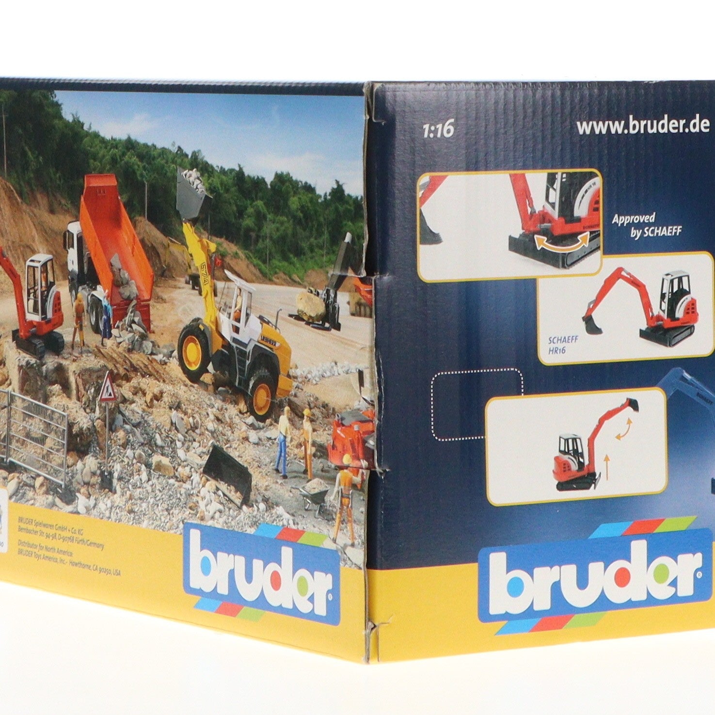 【中古即納】[TOY] プロシリーズコレクション 02511 1/16 Lindeフォークリフト 完成トイ bruder(ブルーダー)(20230630)