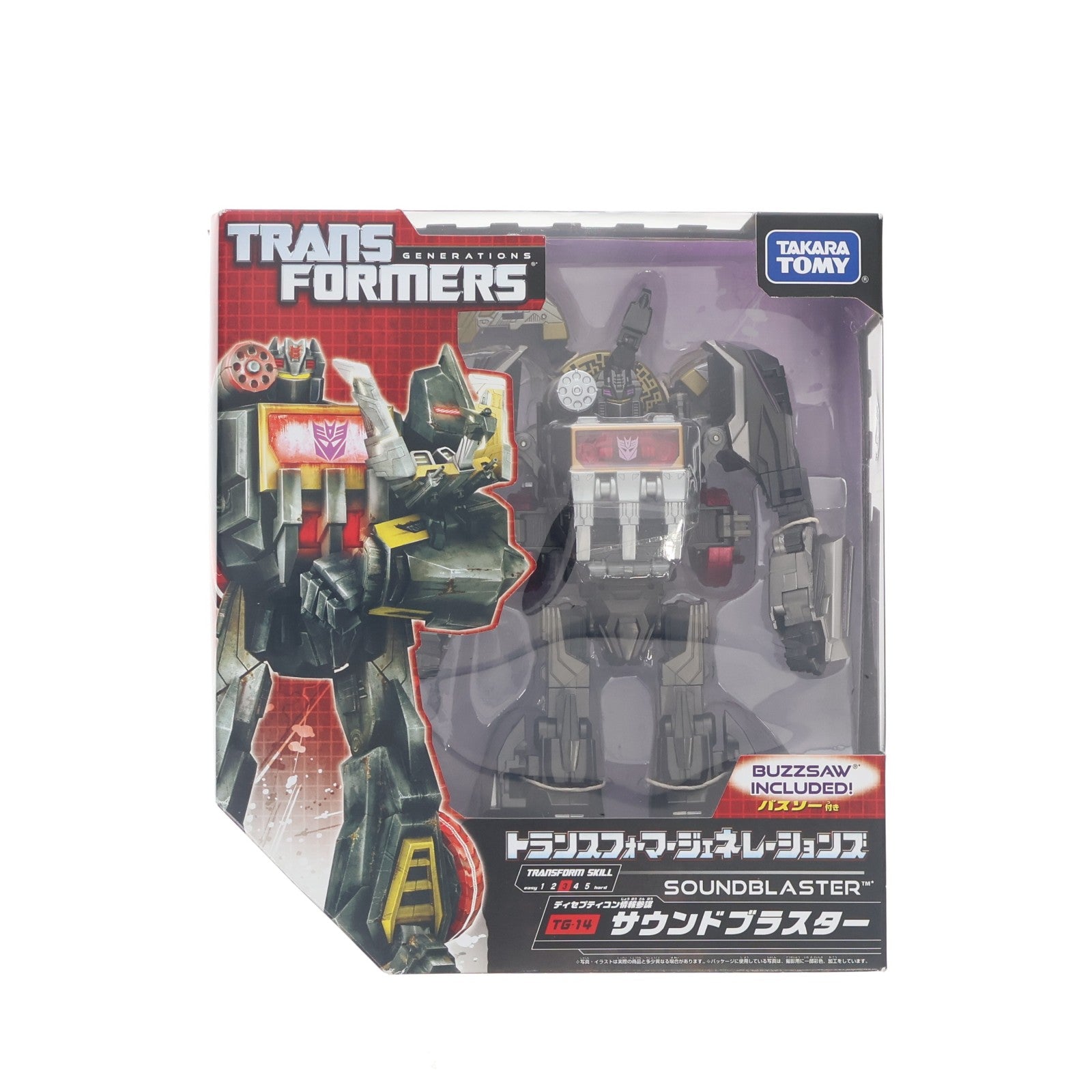 【中古即納】[TOY] トランスフォーマー ジェネレーションズ TG-14 サウンドブラスター&バズソー 完成トイ タカラトミー(20130323)