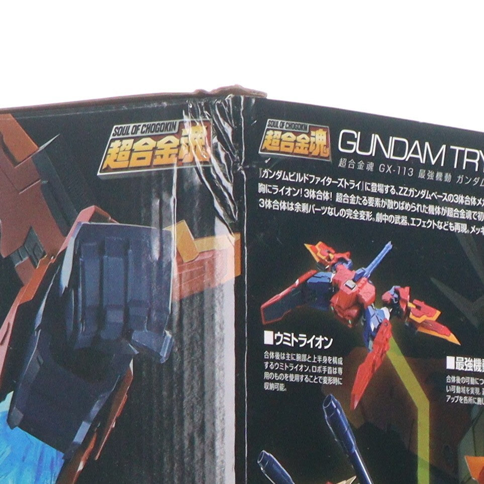 【中古即納】[TOY] 超合金魂 GX-113 最強機動 ガンダムトライオン3 ガンダムビルドファイターズトライ 完成トイ バンダイスピリッツ(20241116)