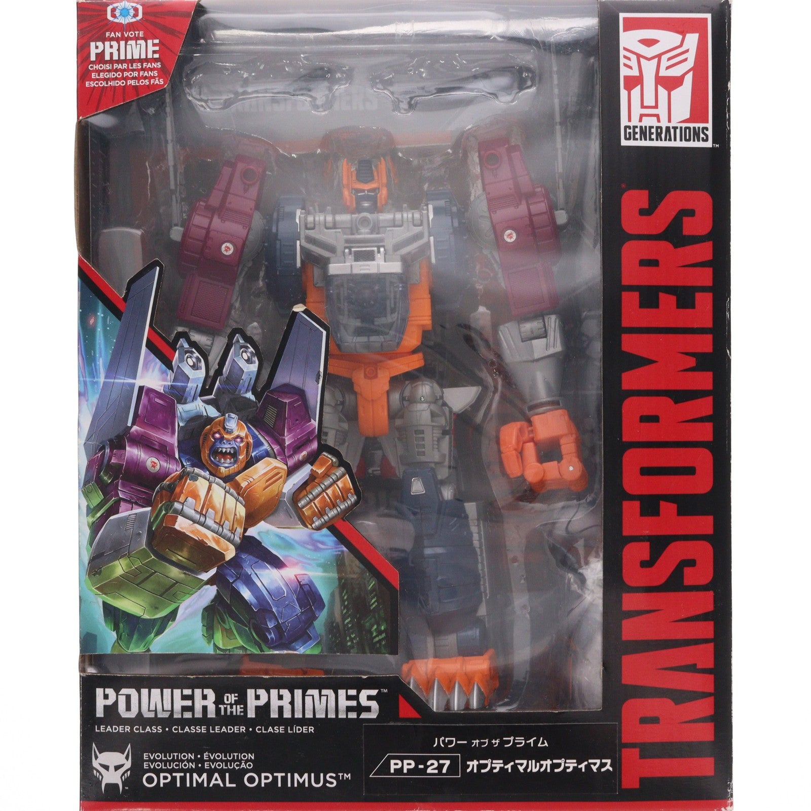 【中古即納】[TOY] トランスフォーマー パワーオブザプライム PP-27 オプティマルオプティマス 完成トイ タカラトミー(20180825)