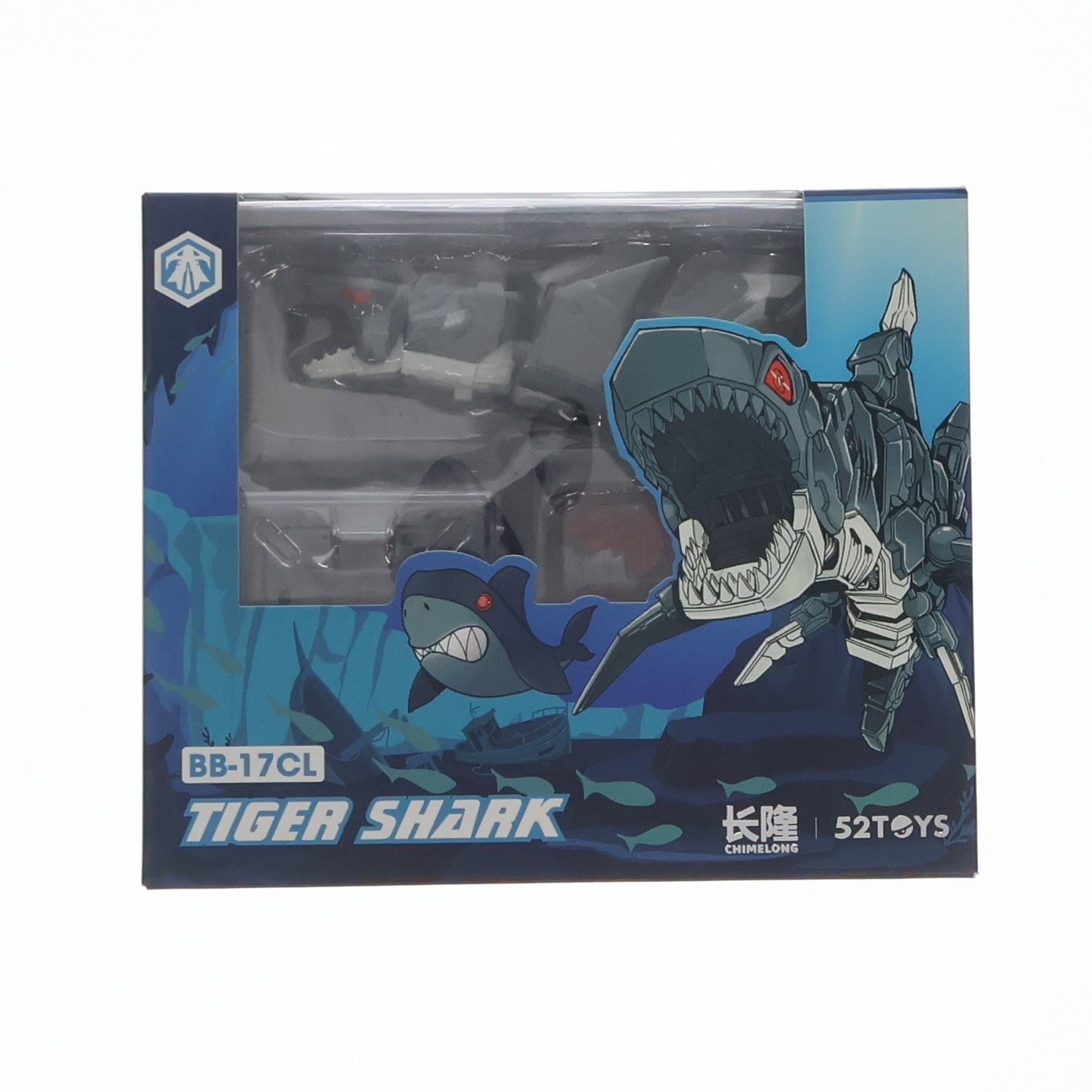 【中古即納】[TOY] イベント限定 BEASTBOX(ビーストボックス) BB-17CL TIGER SHARK(タイガーシャーク) 完成トイ 52TOYS(20210930)