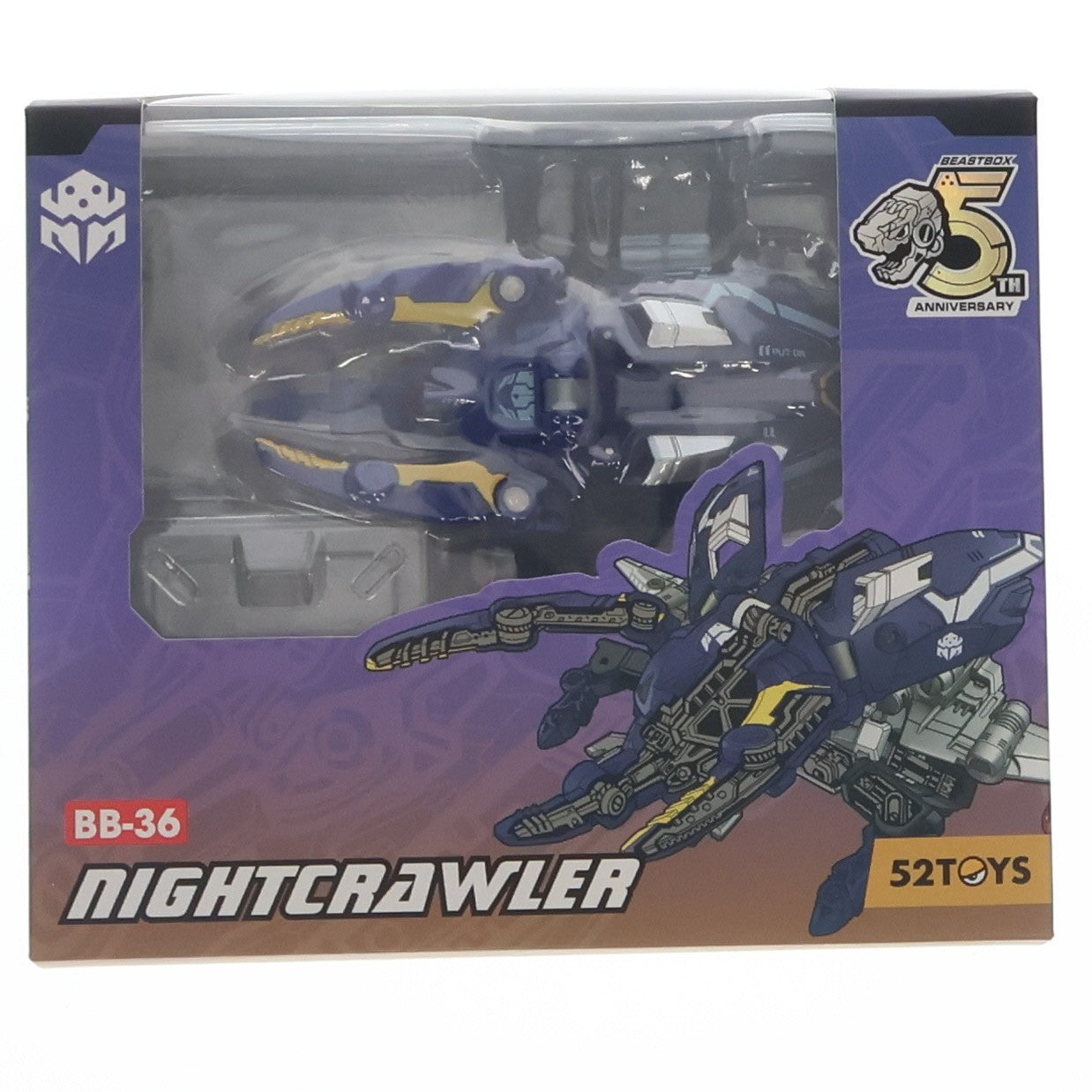 【中古即納】[TOY] BEASTBOX(ビーストボックス) BB-36 NIGHTCRAWLER(ナイトクローラー) 完成トイ 52Toys(20211126)