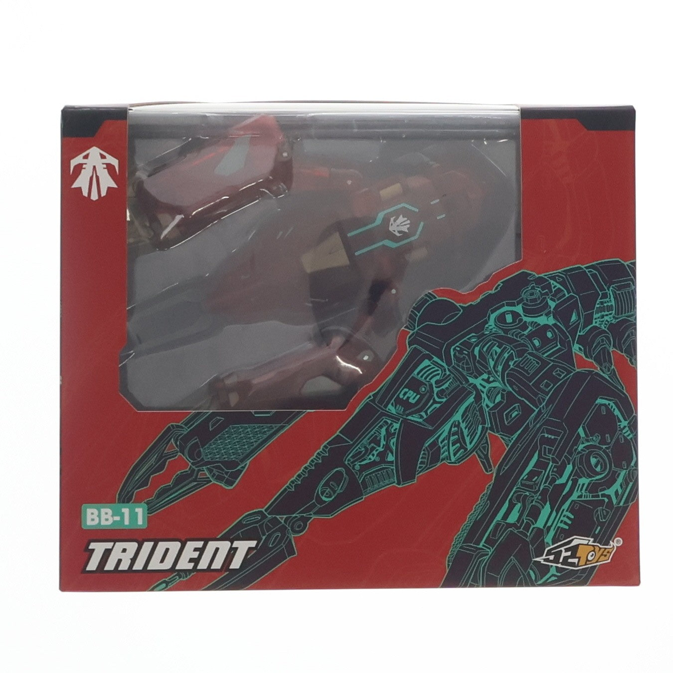 【中古即納】[TOY] マイルストン流通限定 BEASTBOX(ビーストボックス) BB-11 TRIDENT(トライデント) 完成トイ 52TOYS(20191027)