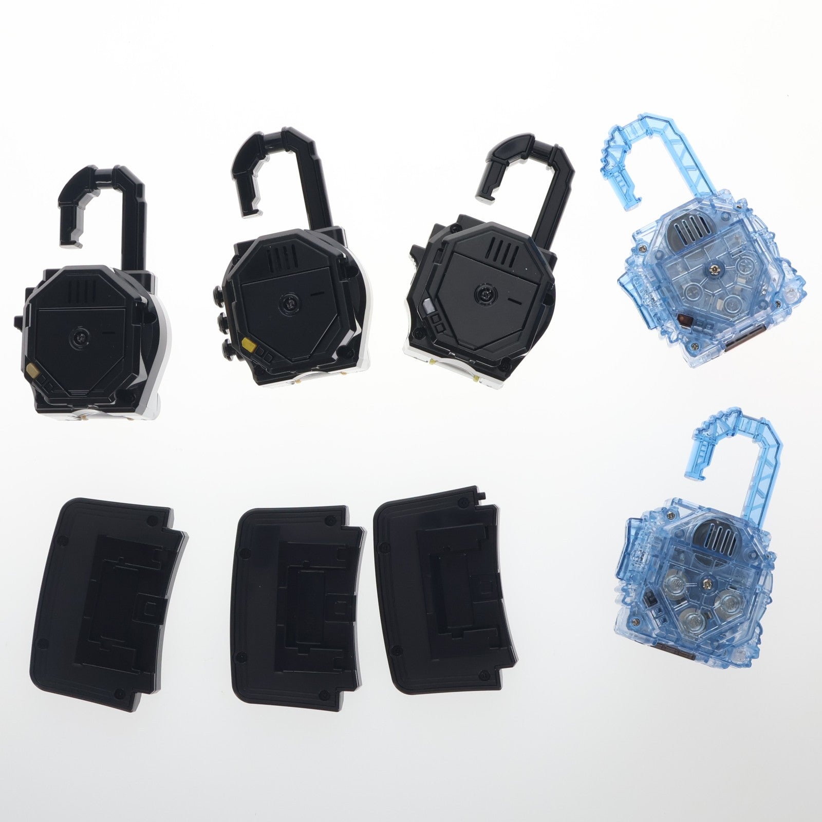 【中古即納】[TOY] プレミアムバンダイ限定 コンプリートセレクションモディフィケーション CSM ロックシード チームバロンセット 仮面ライダー鎧武 完成トイ バンダイ(20210727)