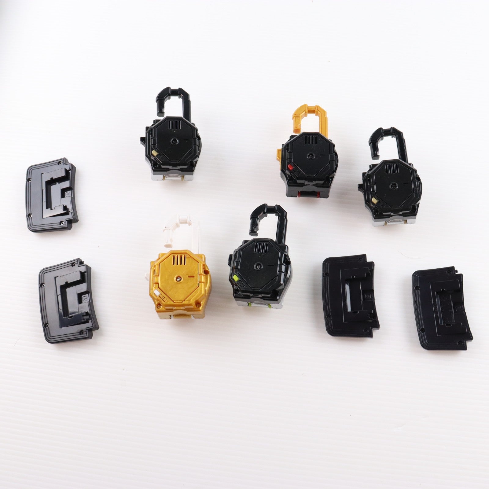 【中古即納】[TOY] プレミアムバンダイ限定 コンプリートセレクションモディフィケーション CSM ロックシード シャルモンセット 仮面ライダー鎧武 完成トイ バンダイ(20210331)