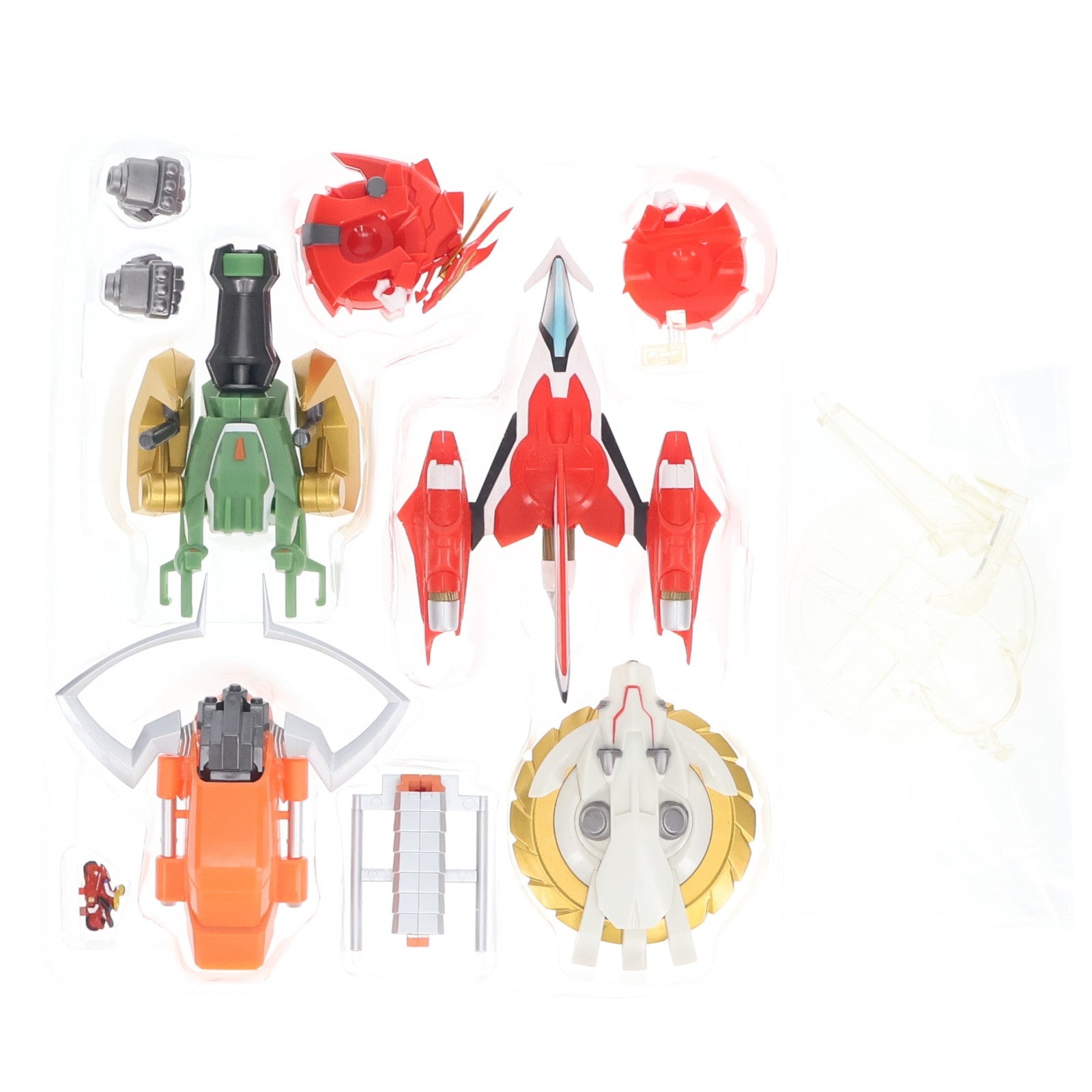 【中古即納】[TOY] 魂ウェブ商店限定 スーパーロボット超合金 電童・凰牙用データウェポンセット GEAR戦士電童(ギアファイターでんどう) 完成トイ バンダイ(20110731)