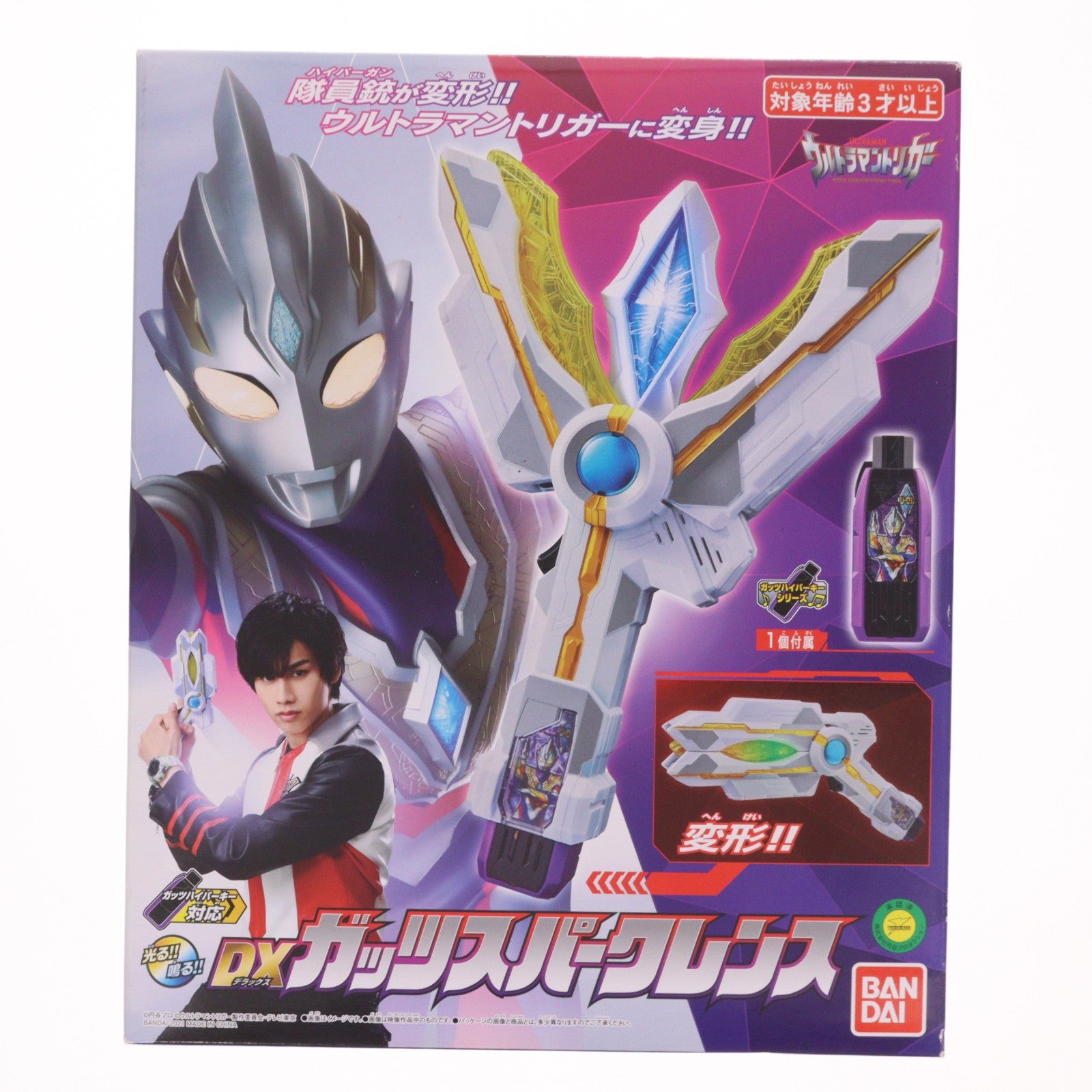 【中古即納】[TOY] DXガッツスパークレンス ウルトラマントリガー NEW GENERATION TIGA 完成トイ バンダイ(20210710)