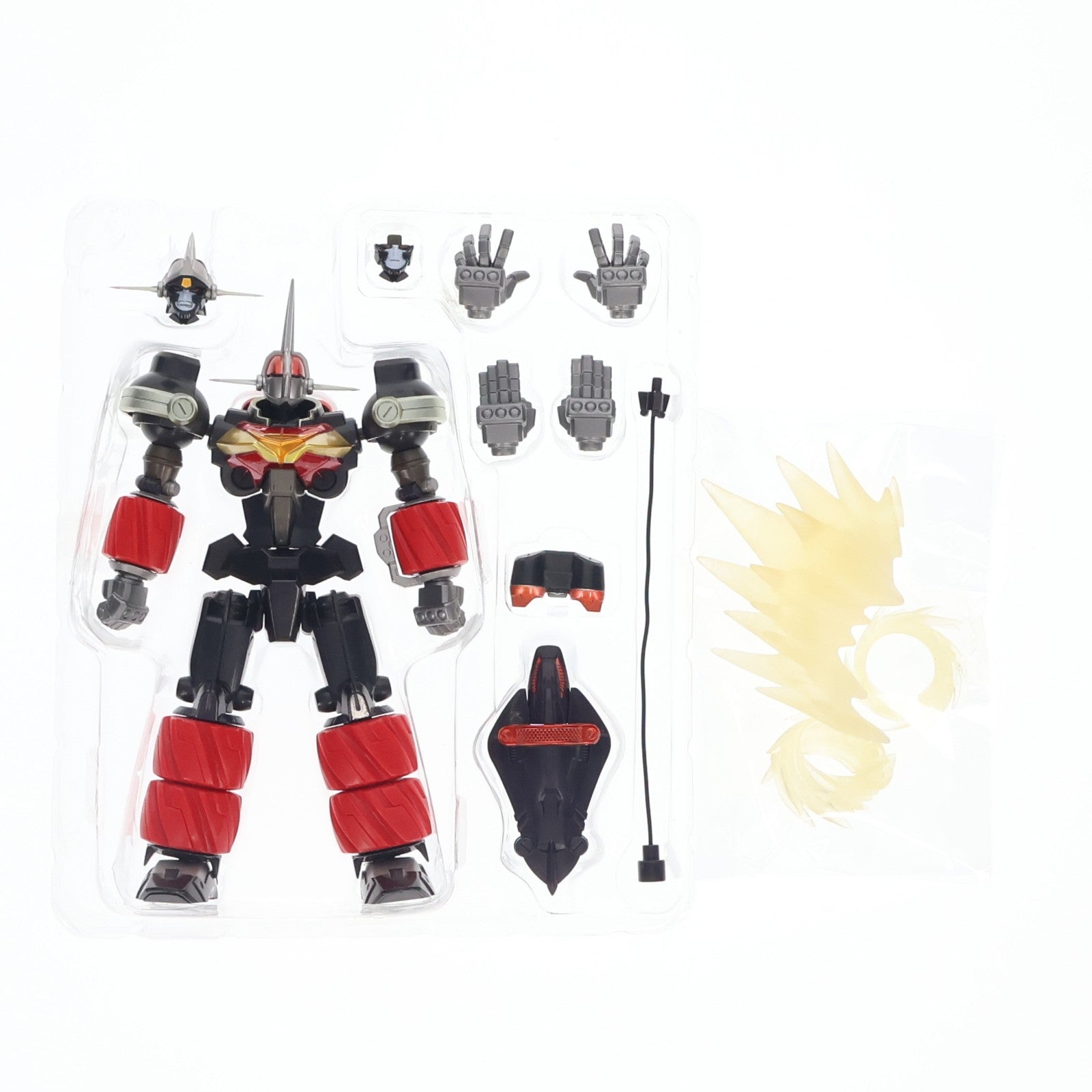【中古即納】[TOY] スーパーロボット超合金 騎士GEAR 凰牙(ナイトギアオウガ) GEAR戦士電童(ギアファイターでんどう) 完成トイ バンダイ(20110325)