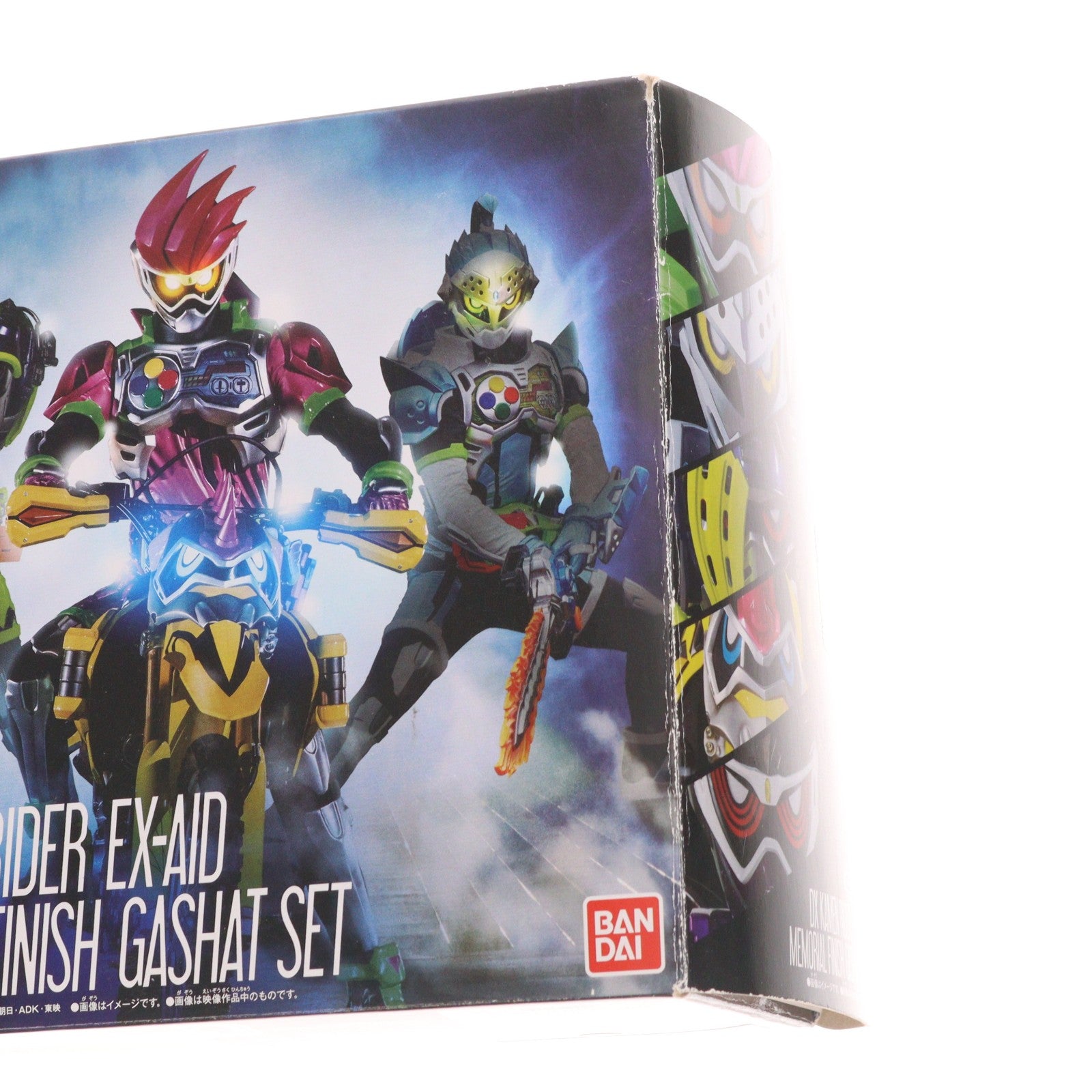 【中古即納】[TOY] プレミアムバンダイ限定 DX仮面ライダーエグゼイド メモリアルフィニッシュガシャットセット 完成トイ バンダイ(20171231)