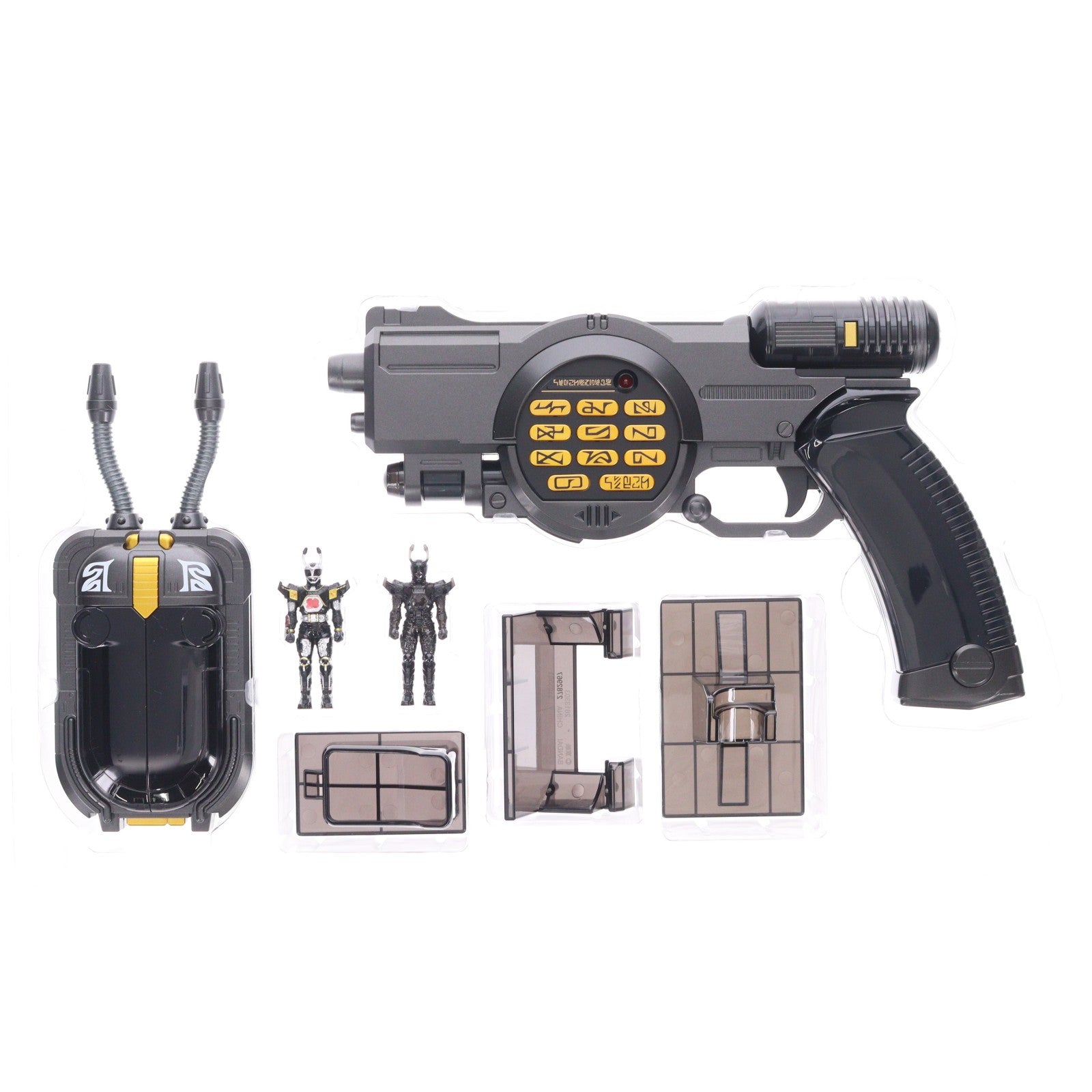 【中古即納】[TOY] プレミアムバンダイ限定 ブラックコマンダー&ジャミングマグナム 30th ANNIVERSARY EDITION 重甲ビーファイター 完成トイ バンダイ(20251212)
