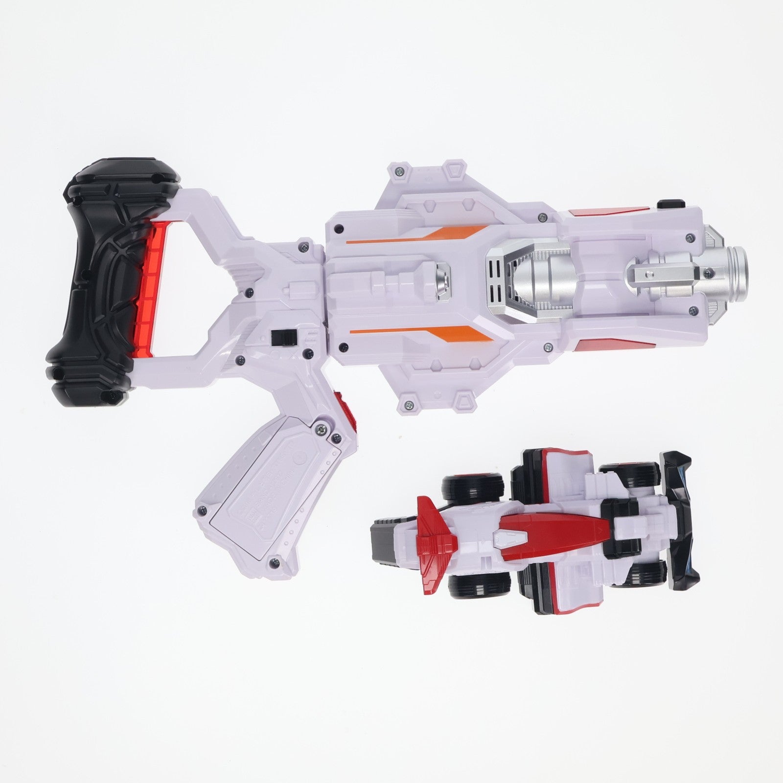 【中古即納】[TOY] ダブル変身銃 DX VSチェンジャー パトレン1号セット 快盗戦隊ルパンレンジャーVS警察戦隊パトレンジャー 完成トイ バンダイ(20180210)